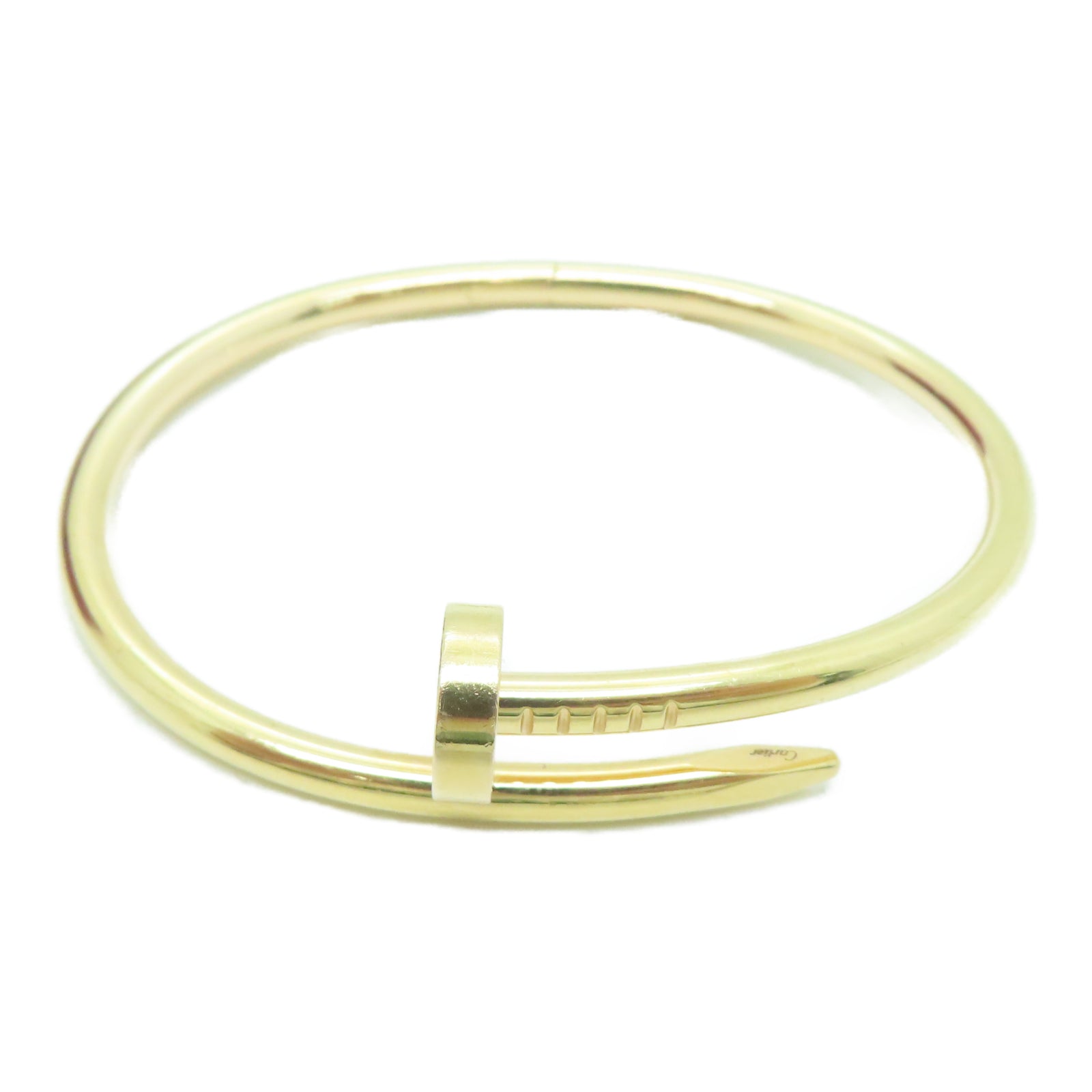CARTIER 【激減優惠】18K黃金Juste Un Clou手環