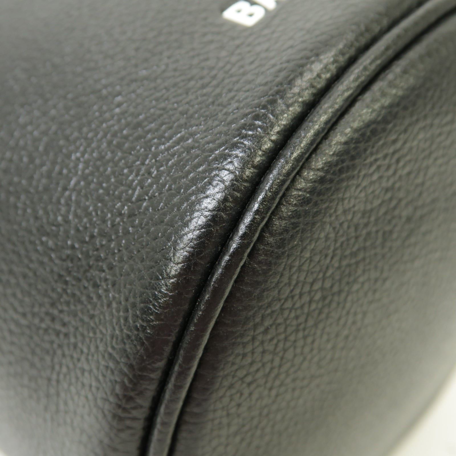 BALENCIAGA 牛皮皮革2way Shoulder Bag手挽肩背兩用袋黒色