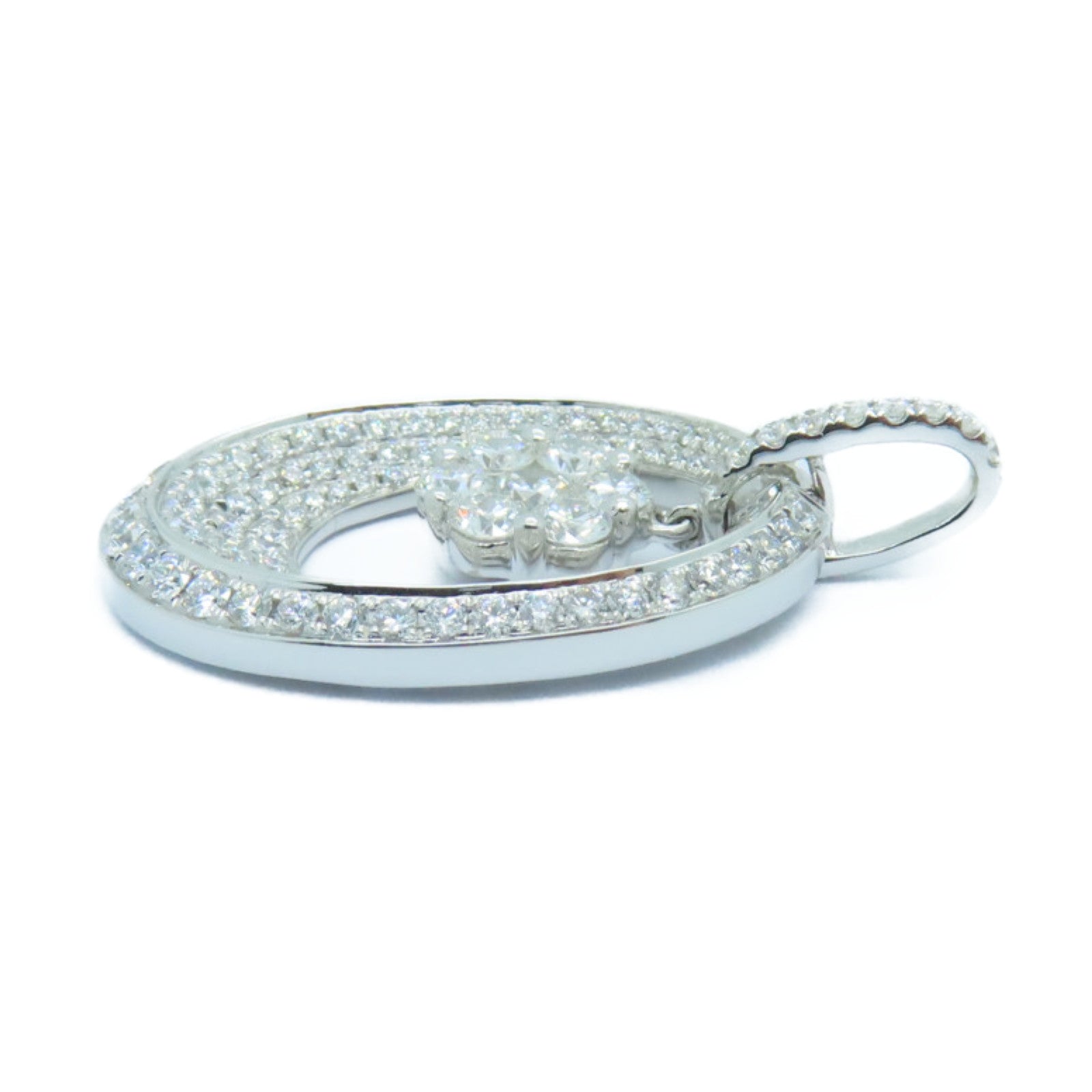 JEWELRY 【激減優惠】18K白金Diamond Pendant 2.12ct鑽石吊墜