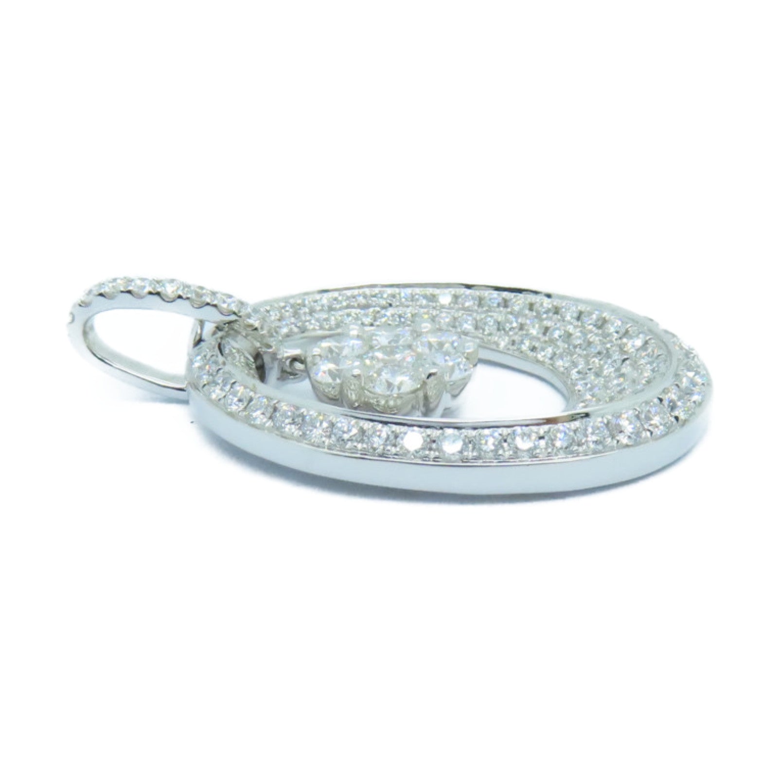 JEWELRY 【激減優惠】18K白金Diamond Pendant 2.12ct鑽石吊墜
