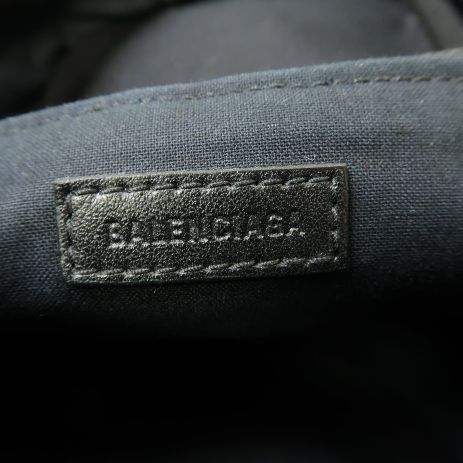 BALENCIAGA 牛皮皮革2way Shoulder Bag手挽肩背兩用袋黒色