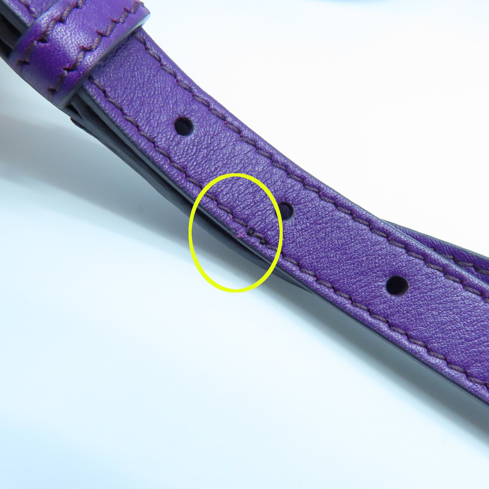 Salvatore Ferragamo 牛皮皮革Shoulder Bag金扣手挽肩背兩用袋紫色