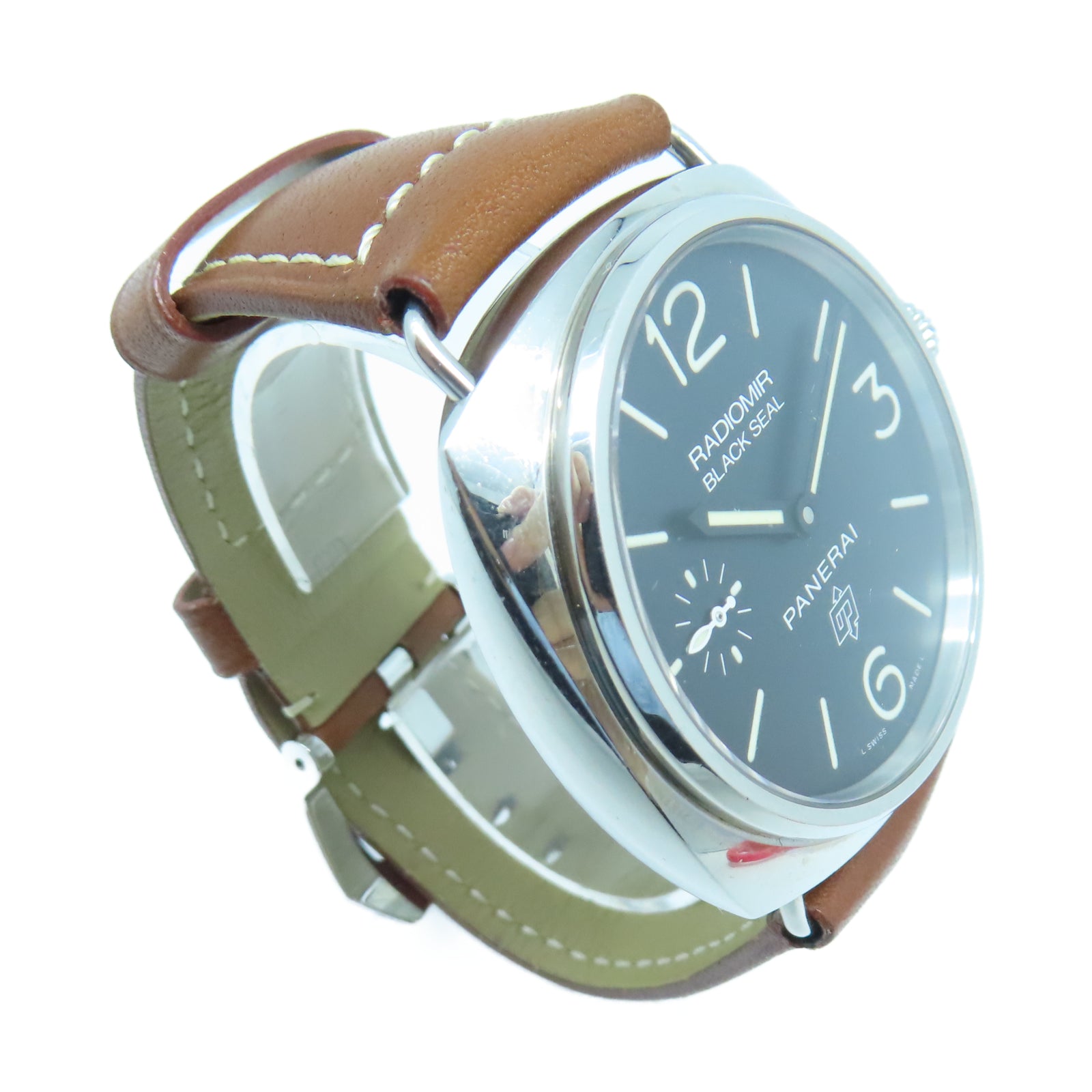 PANERAI Radiomir不鏽鋼手錶自動機芯黑色