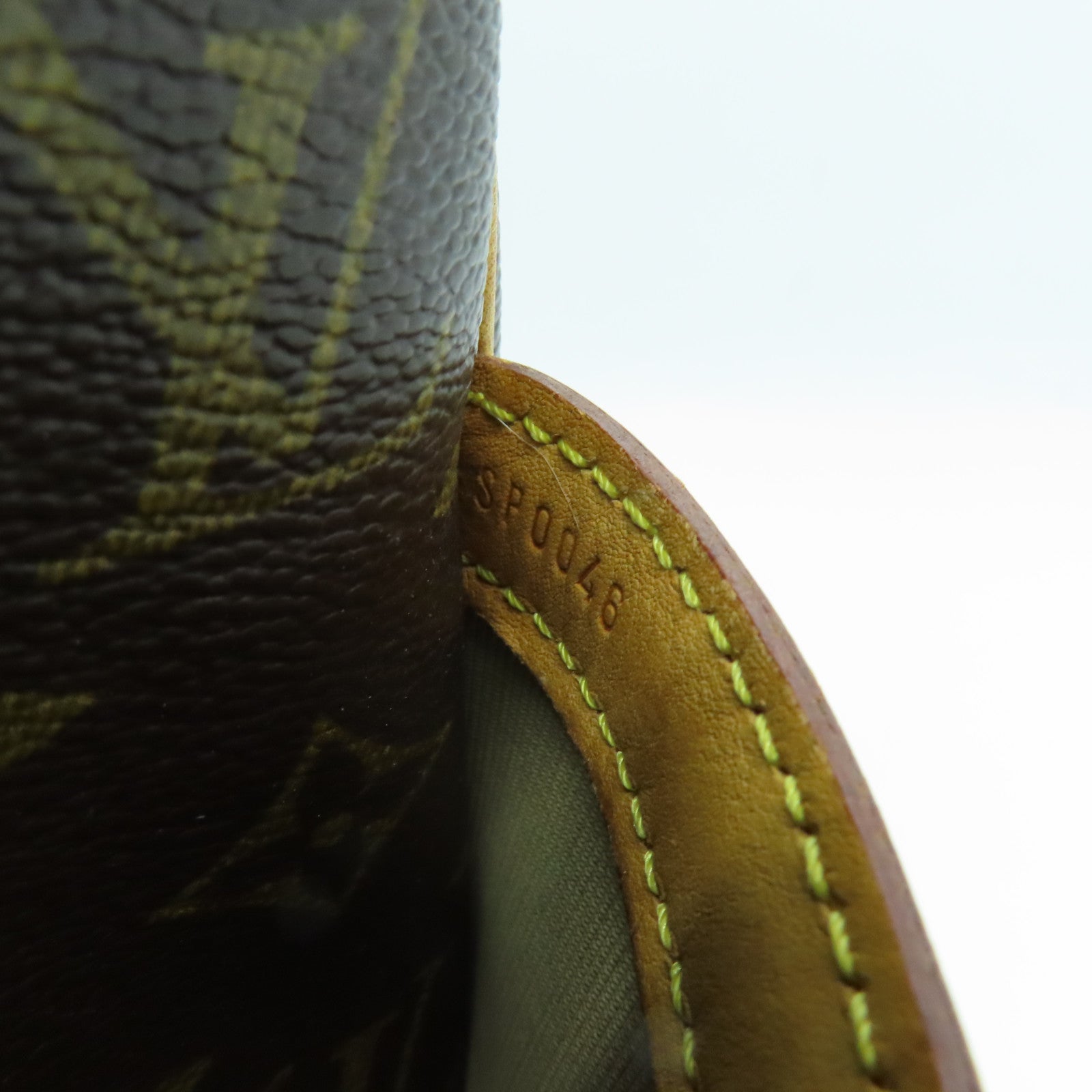 LOUIS VUITTON Monogram Reporter GM金扣肩背袋啡色