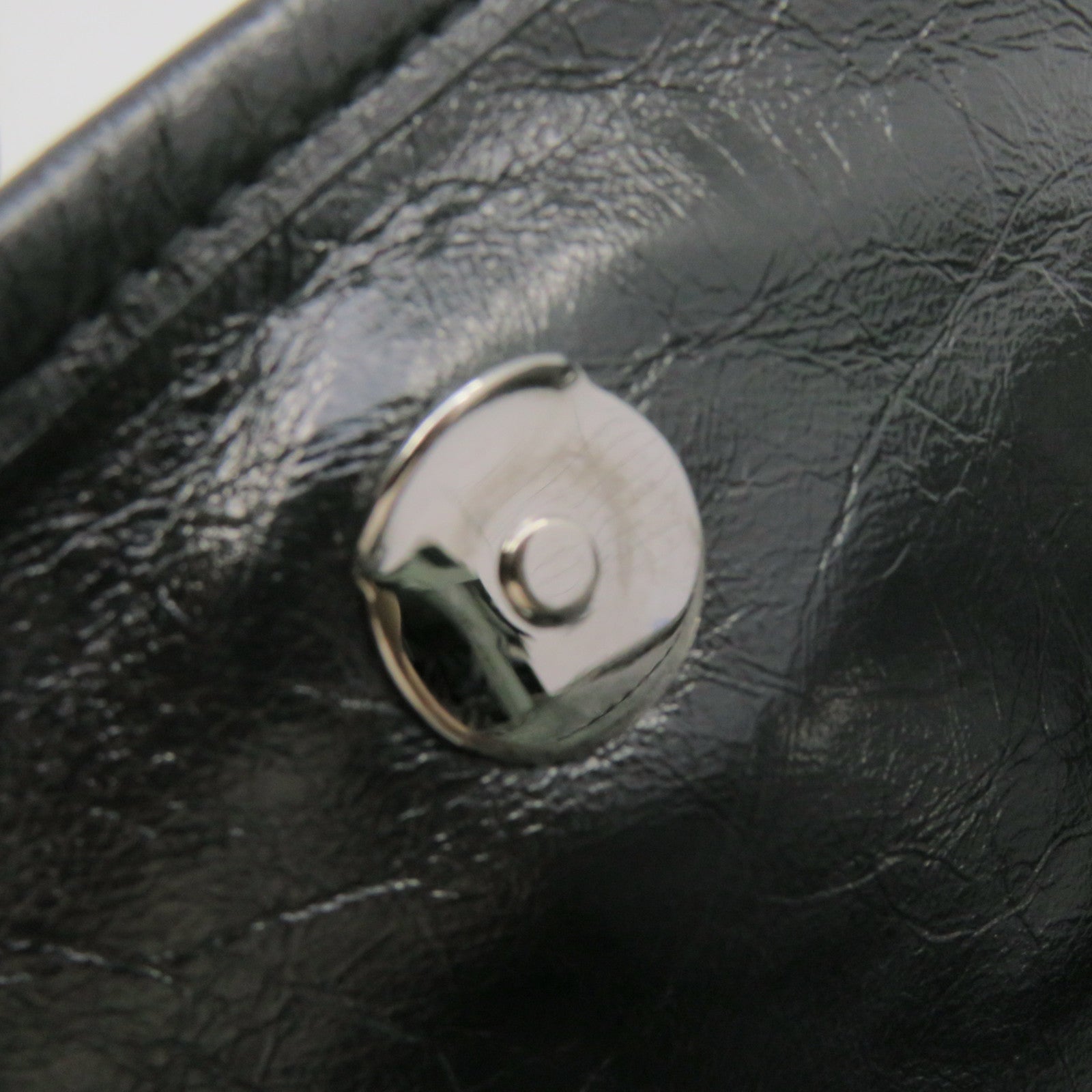 SAINT LAURENT 牛皮皮革Niki Shoulder Bag鏈帶肩背袋黑色