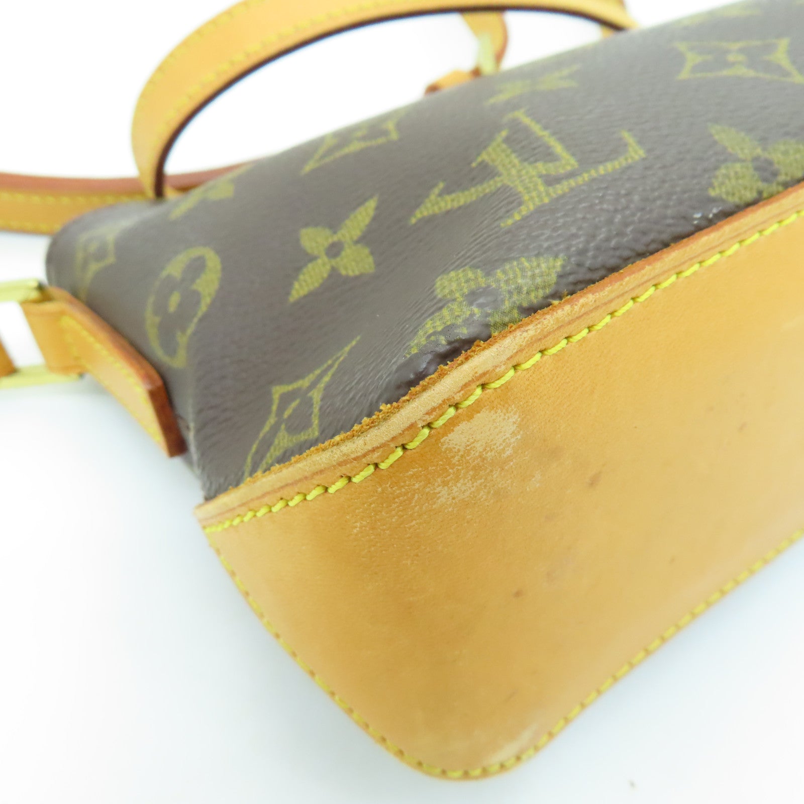 LOUIS VUITTON Monogram Trotteur金扣肩背袋啡色