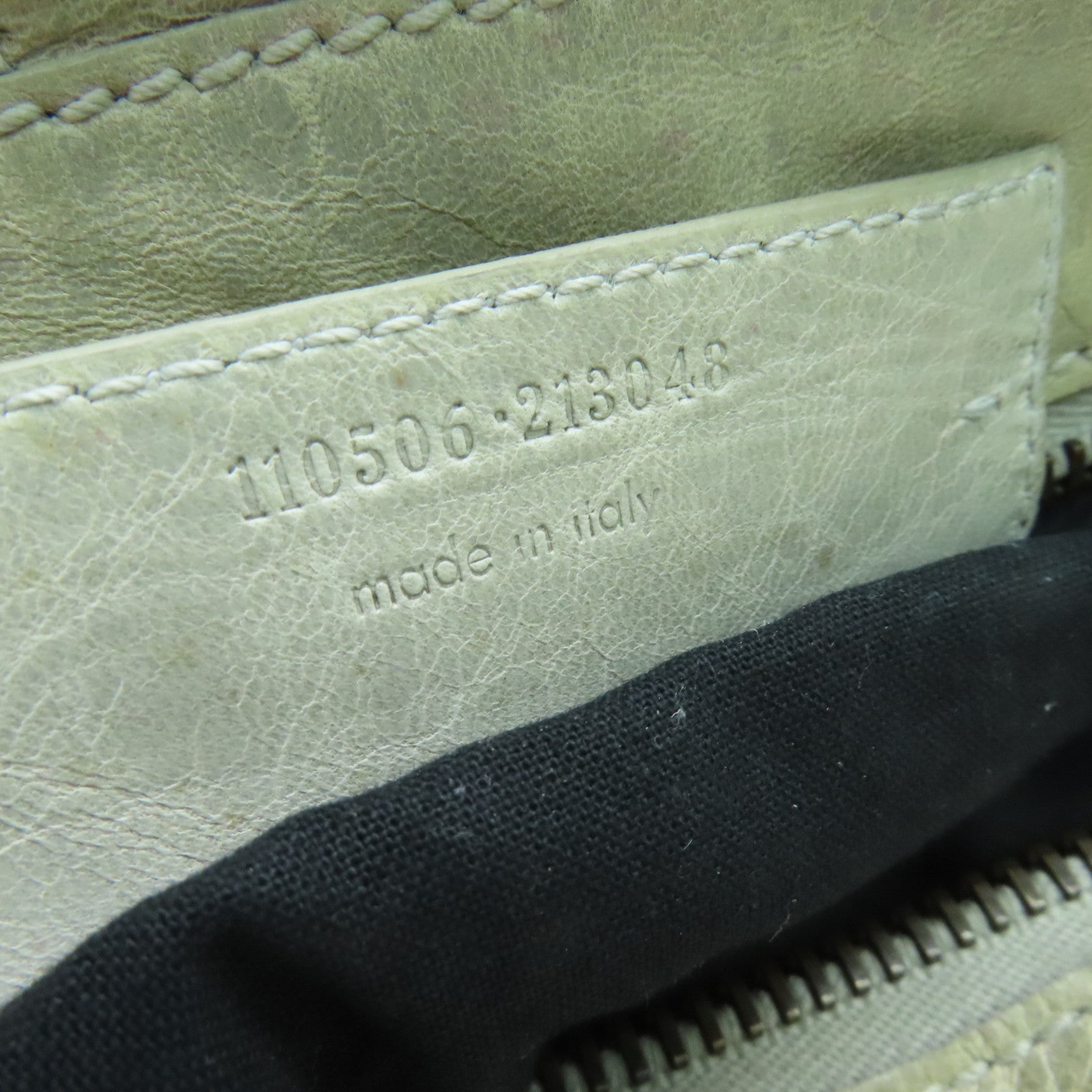 BALENCIAGA 牛皮皮革Shoulder Bag肩背袋灰色