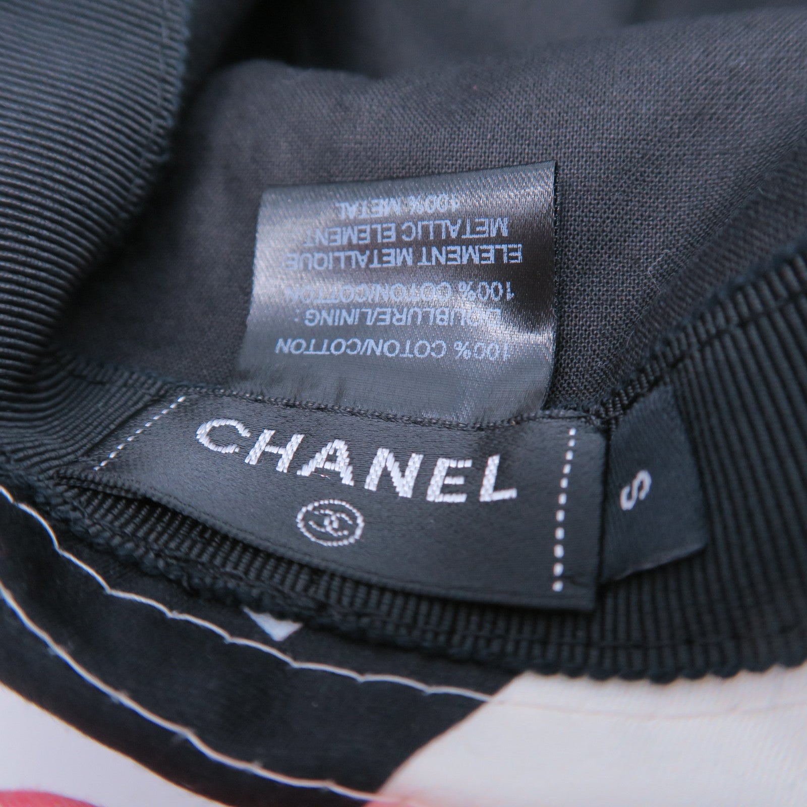 CHANEL 【激減優惠】帆布Hat漁夫帽白色/黑色/粉紅色