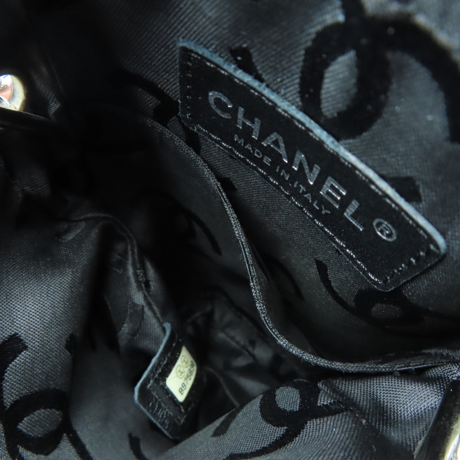CHANEL 菱格牛皮皮革Cambon Line銀扣肩背袋粉紅色
