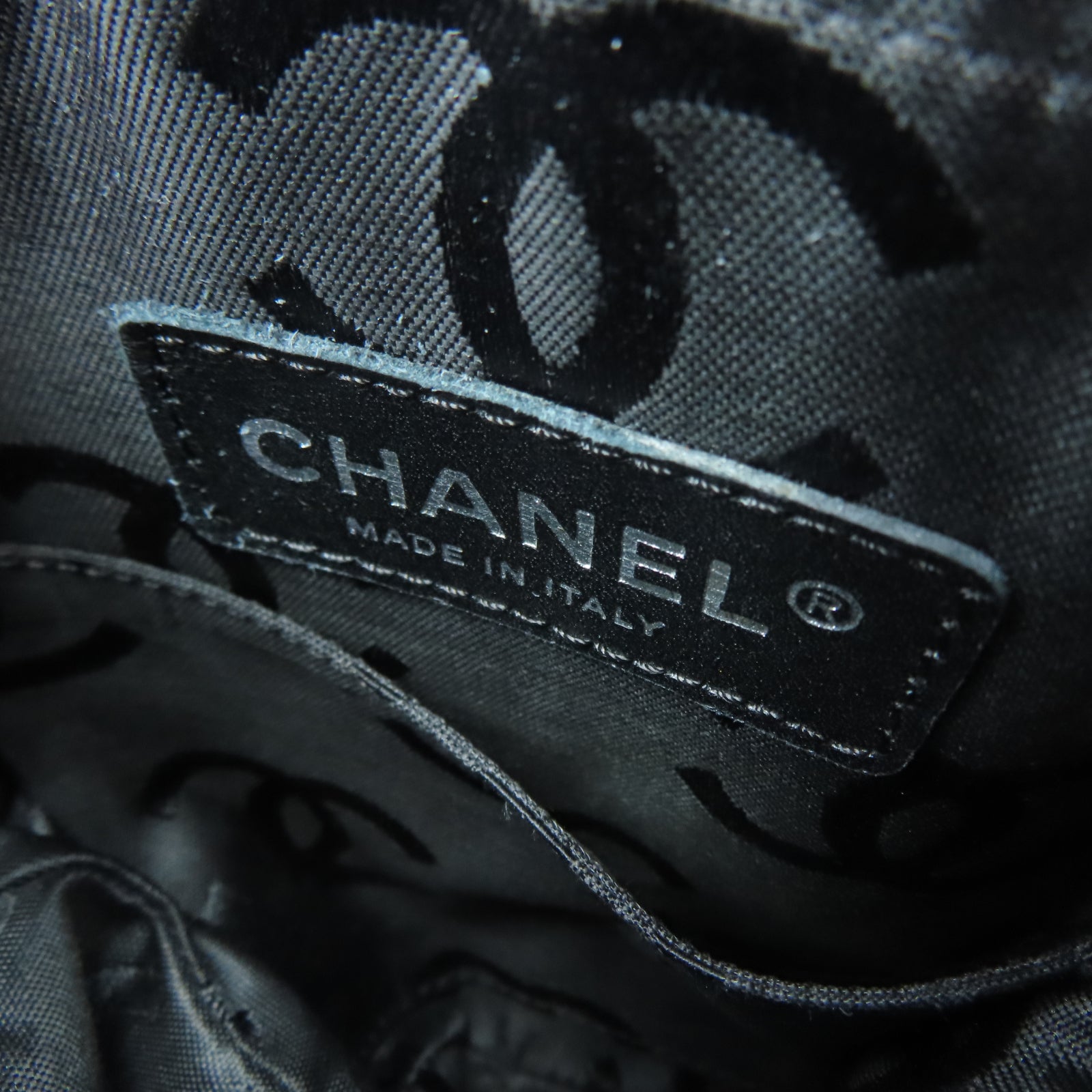 CHANEL 菱格牛皮皮革Cambon Line銀扣肩背袋粉紅色