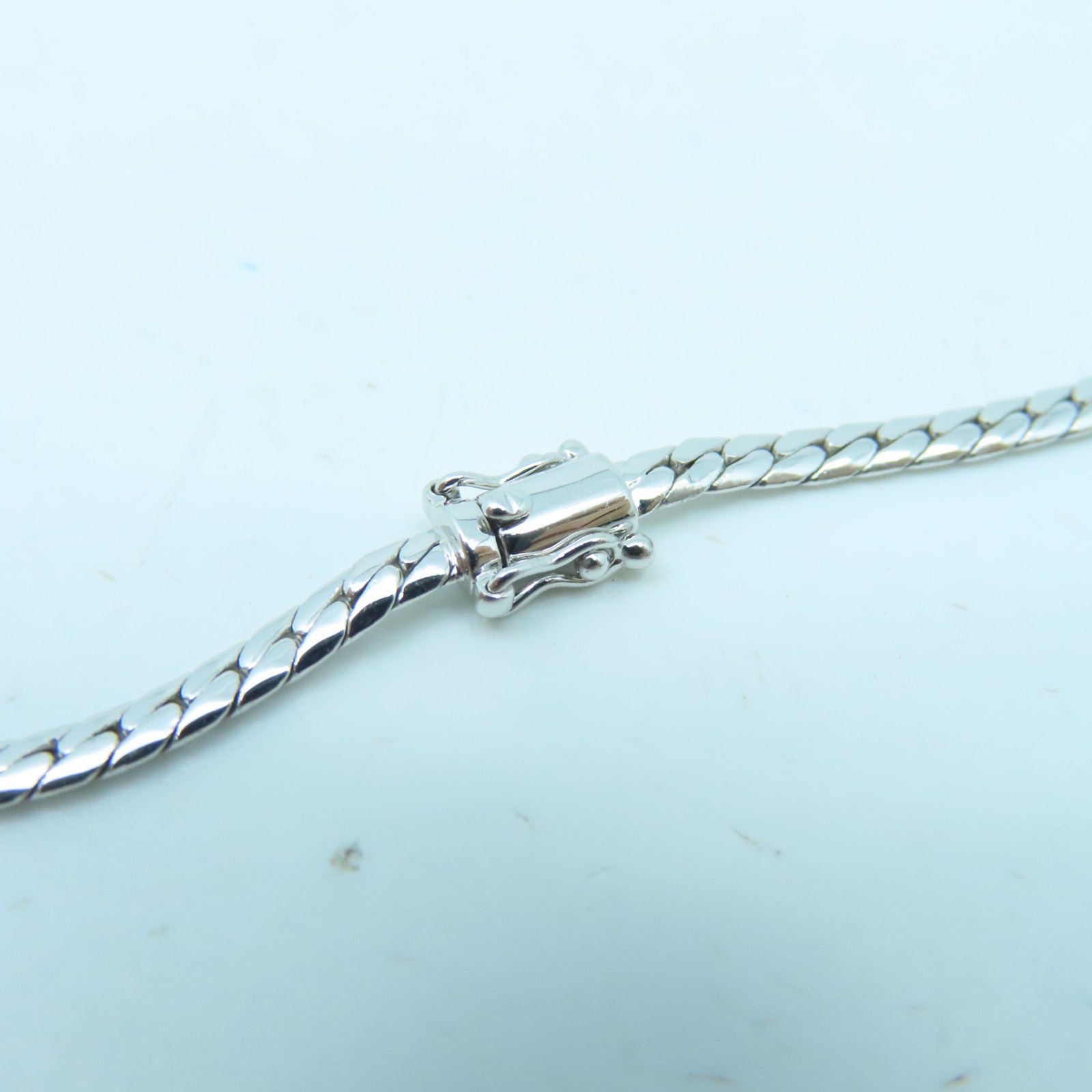 JEWELRY 18K白金Diamond 20.1g鑽石項鍊銀色