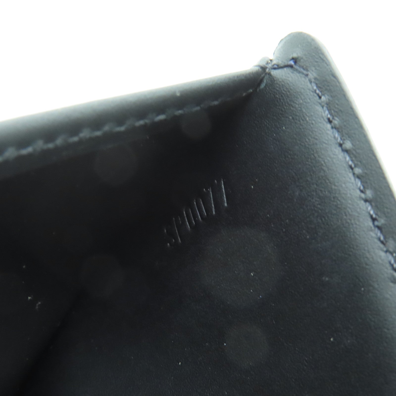 LOUIS VUITTON 牛皮皮革Cup Portefeuille Florin錢包深藍色