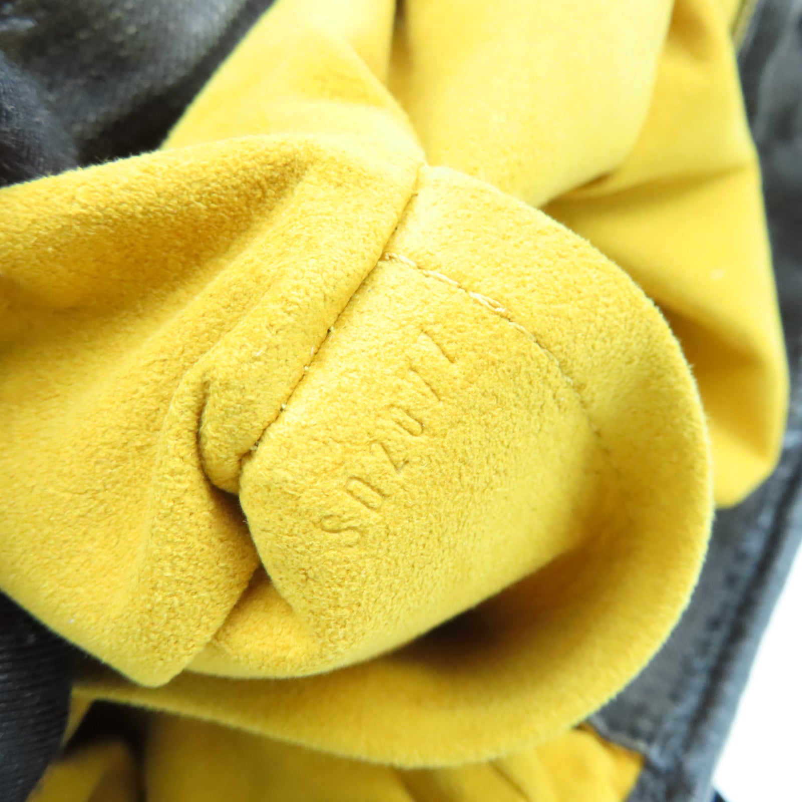 LOUIS VUITTON Monogram Denim Neo Cabby GM金扣手挽肩背兩用袋黑色