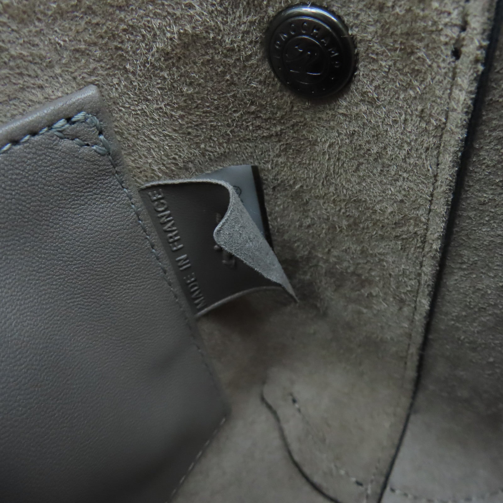 Longchamp 漆皮皮革2Way Shoulder Bag鏈帶手挽肩背兩用袋黑色