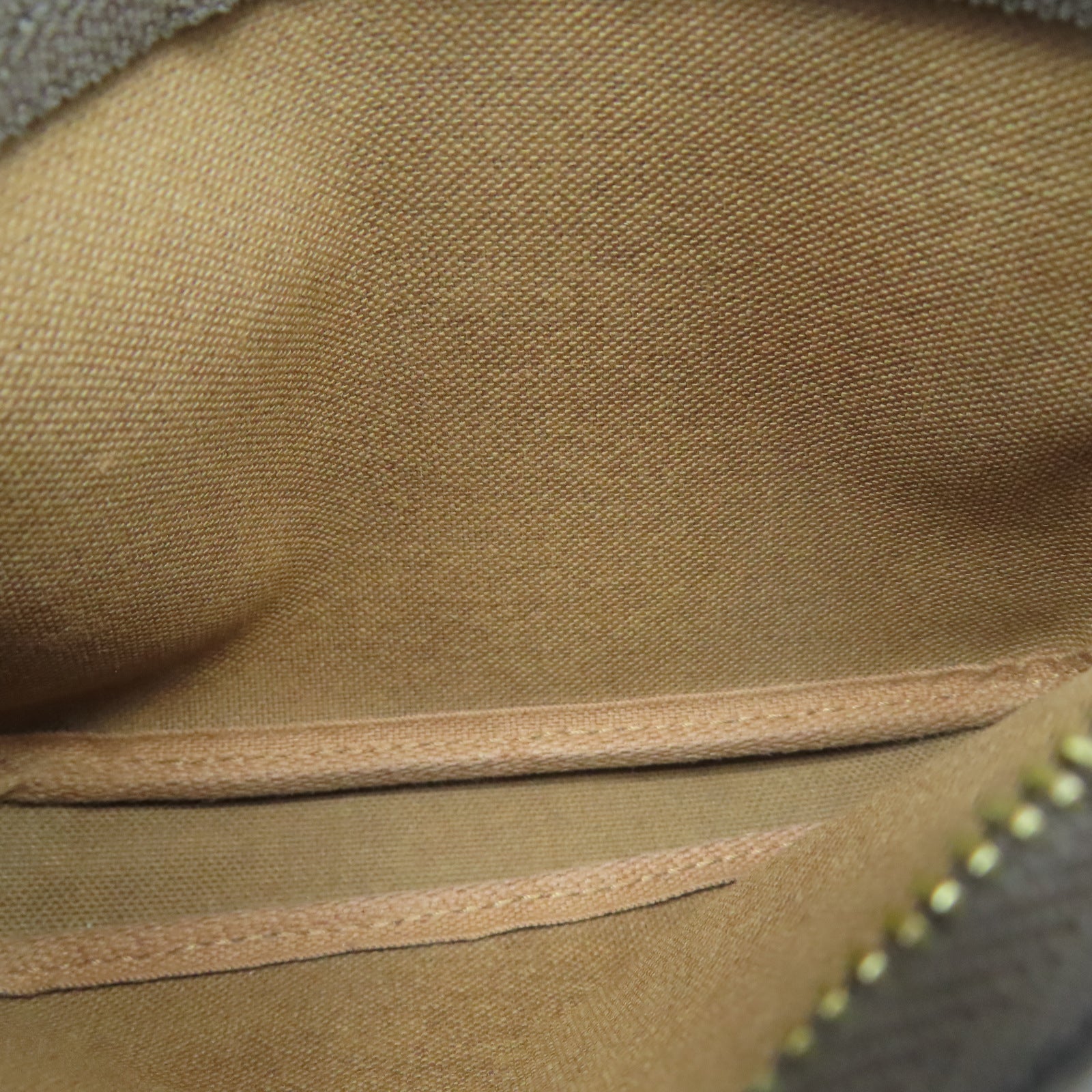 LOUIS VUITTON Monogram Pochette Accessories Pouch金扣鏈帶肩背袋棕色