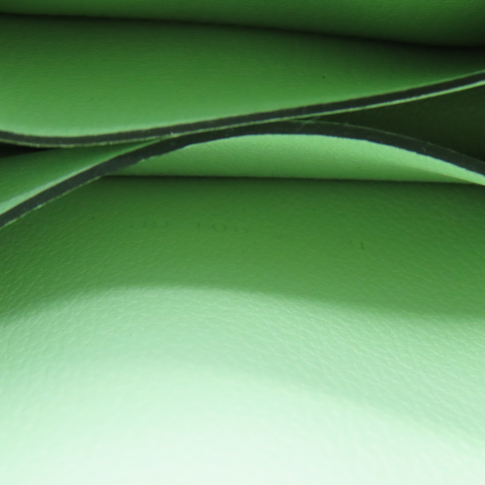 HERMES Evercolour皮革Constance Slim银扣腰包Vert Fizz绿色
