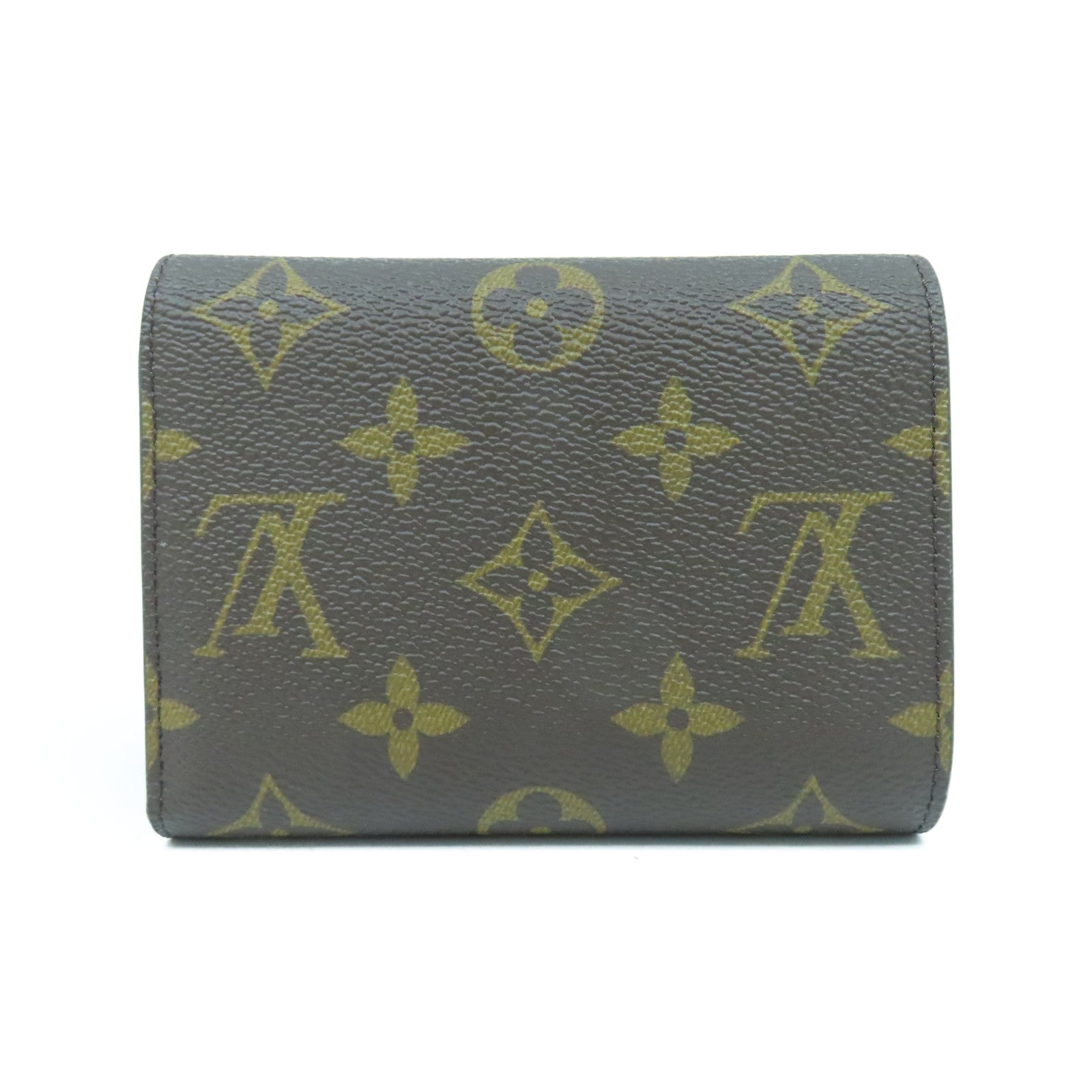 LOUIS VUITTON Monogram Victorine Wallet金扣錢包啡色