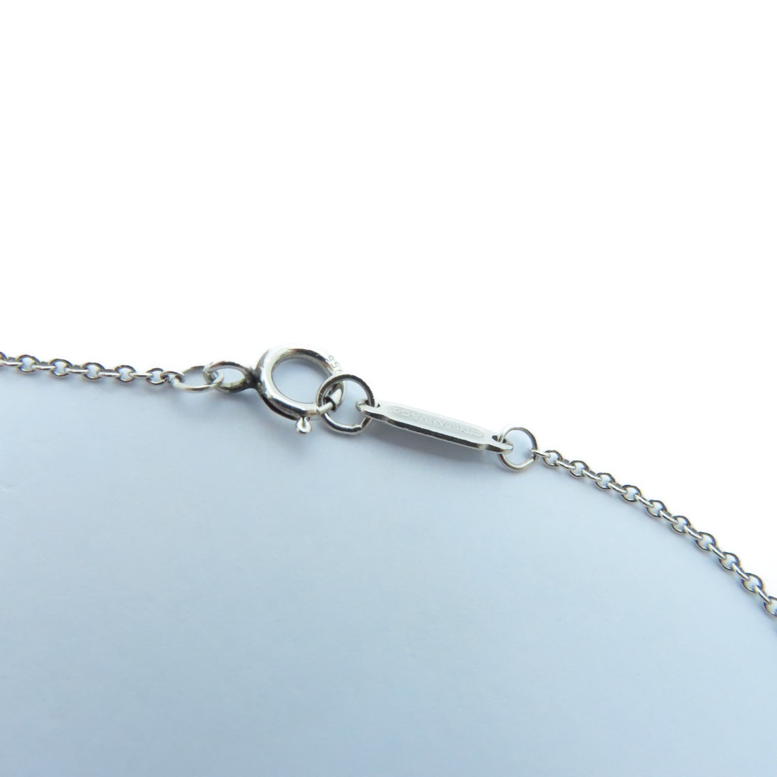 TIFFANY＆CO PT950鉑金/18K白金Diamond Necklace鑽石項鍊