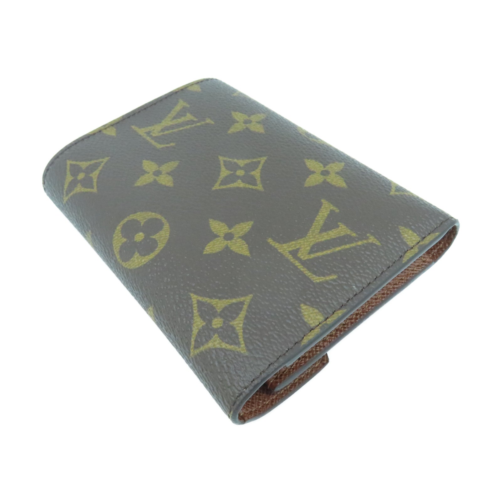 LOUIS VUITTON Monogram Victorine Wallet金扣錢包啡色