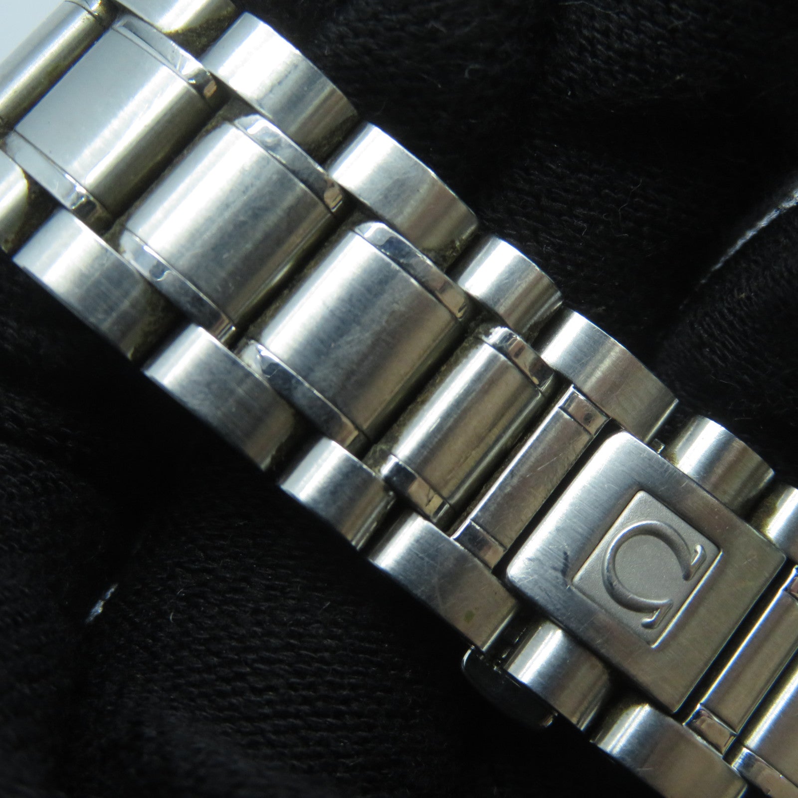OMEGA Speedmaster不銹鋼自動機芯手錶白色