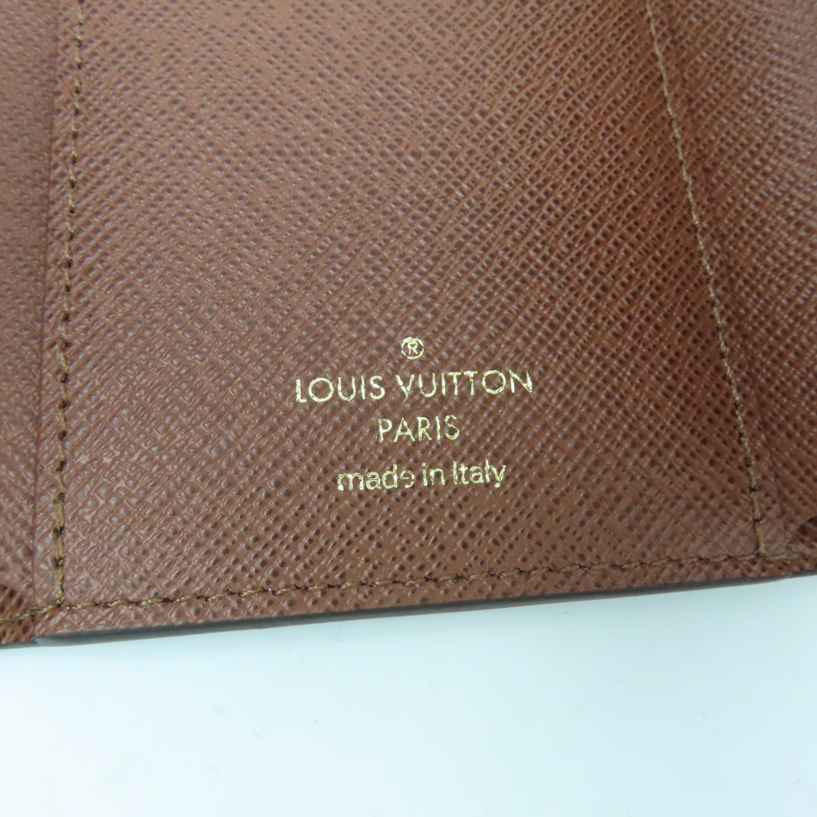 LOUIS VUITTON Monogram Victorine Wallet金扣錢包啡色