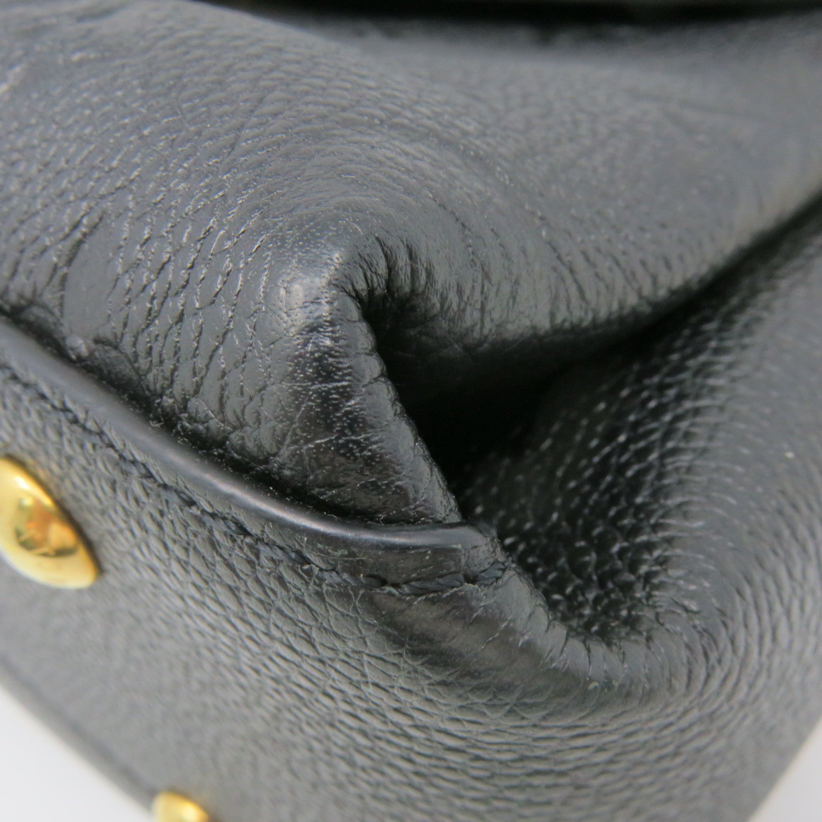 LOUIS VUITTON Mono-Empreinte Georges BB 2Way Shoulder Bag手挽肩背兩用袋黑色