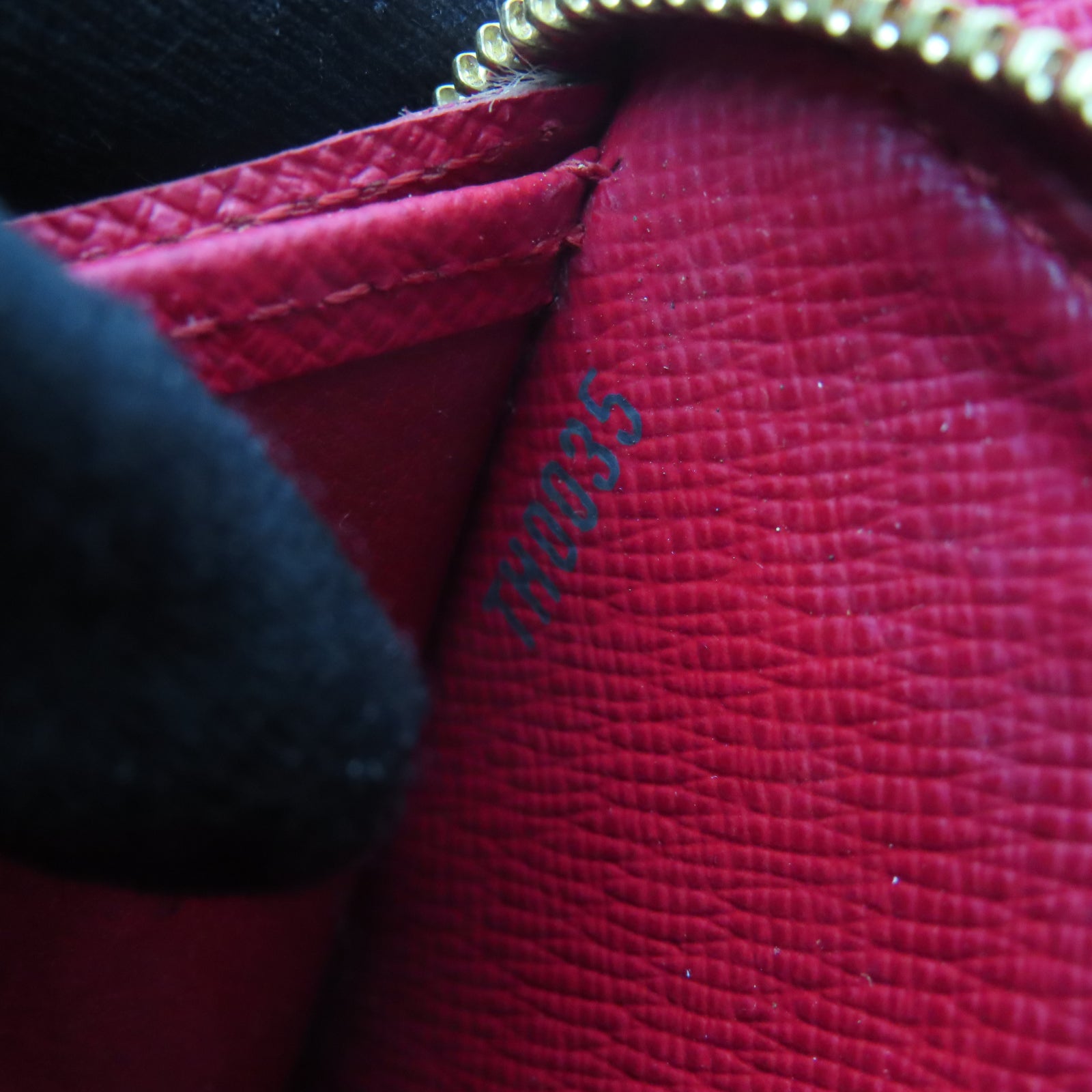 LOUIS VUITTON Monogram Porte Monnaie Zippy Wallet金扣長錢包啡色/紅色