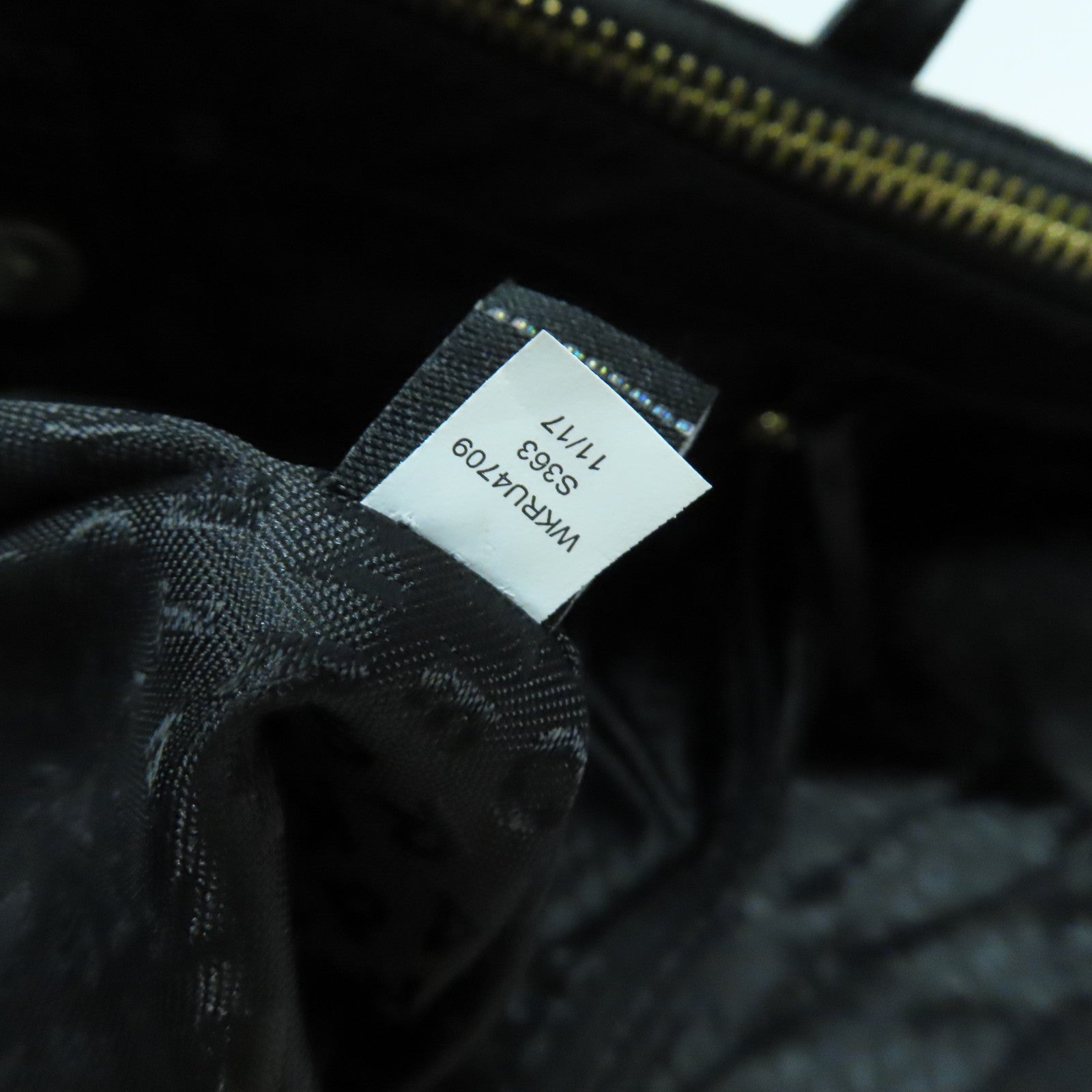 Kate Spade 尼龍Tote Bag金扣肩背袋黑色