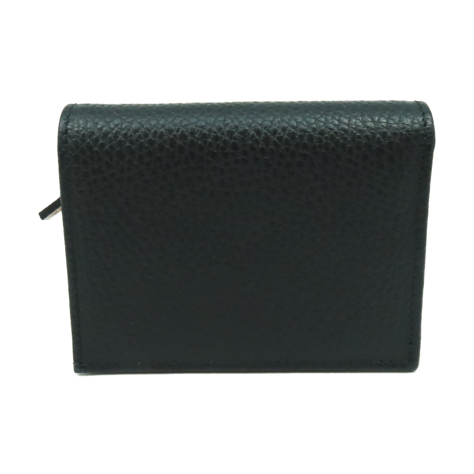 GUCCI 牛皮皮革Wallet金扣錢包黑色