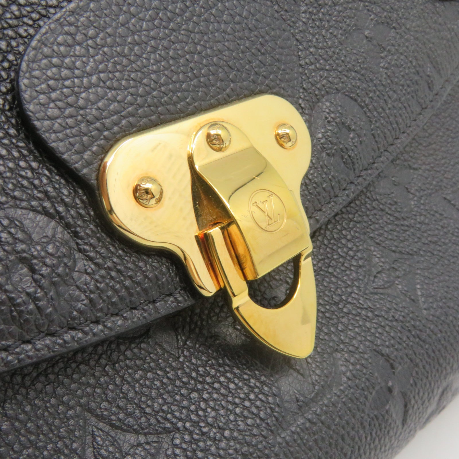 LOUIS VUITTON Mono-Empreinte Georges BB 2Way Shoulder Bag手挽肩背兩用袋黑色