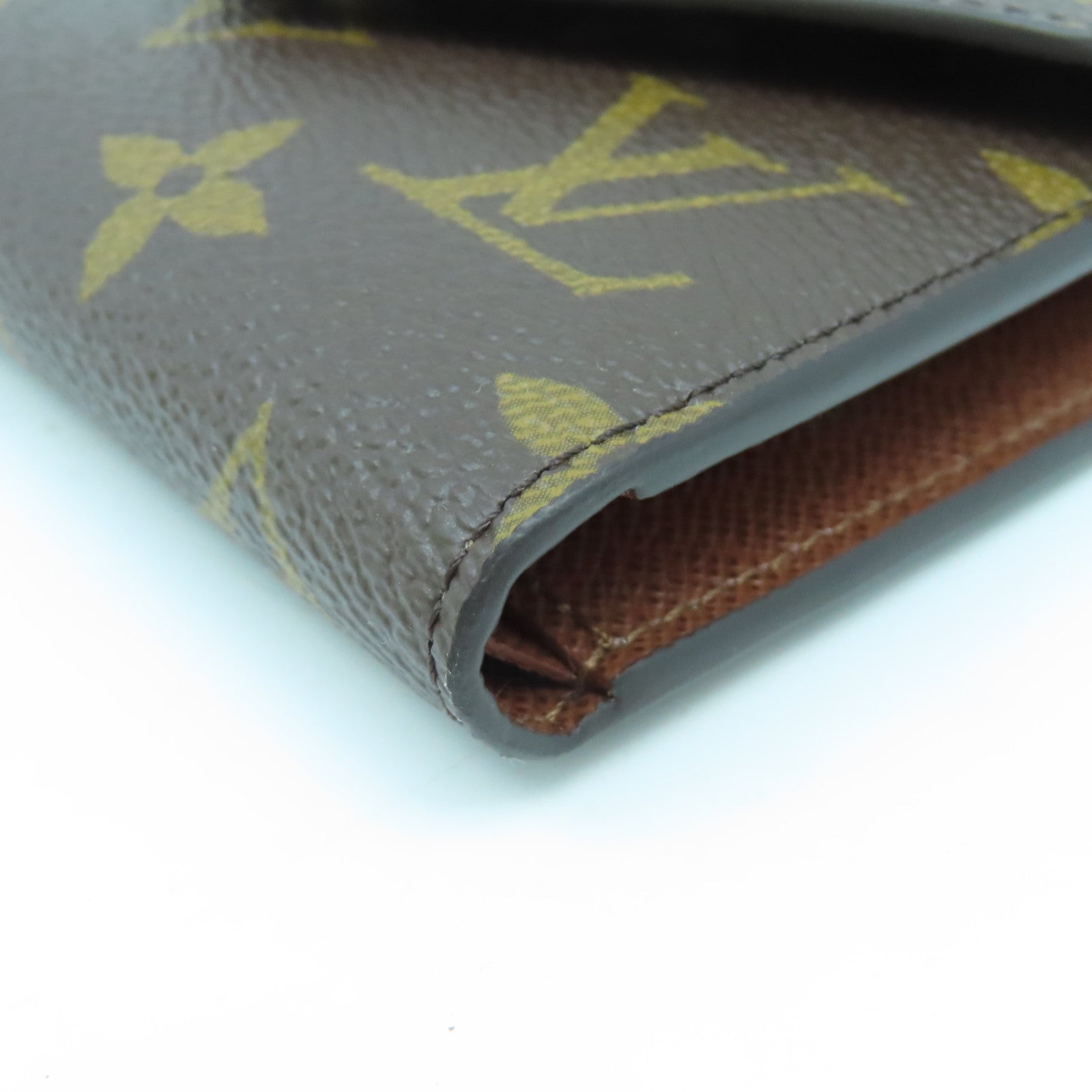 LOUIS VUITTON Monogram Victorine Wallet金扣錢包啡色
