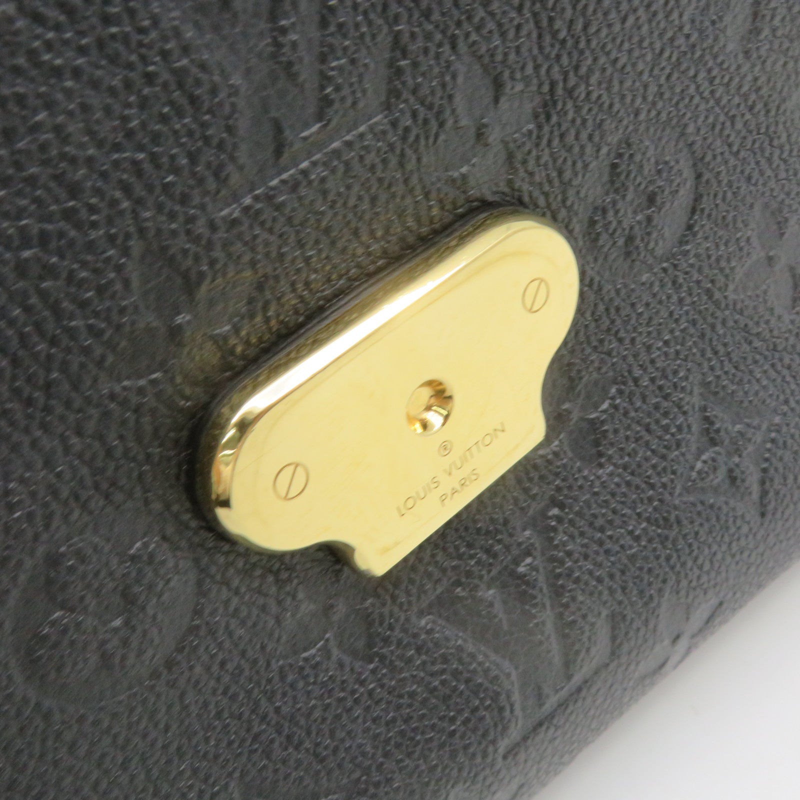 LOUIS VUITTON Mono-Empreinte Georges BB 2Way Shoulder Bag手挽肩背兩用袋黑色