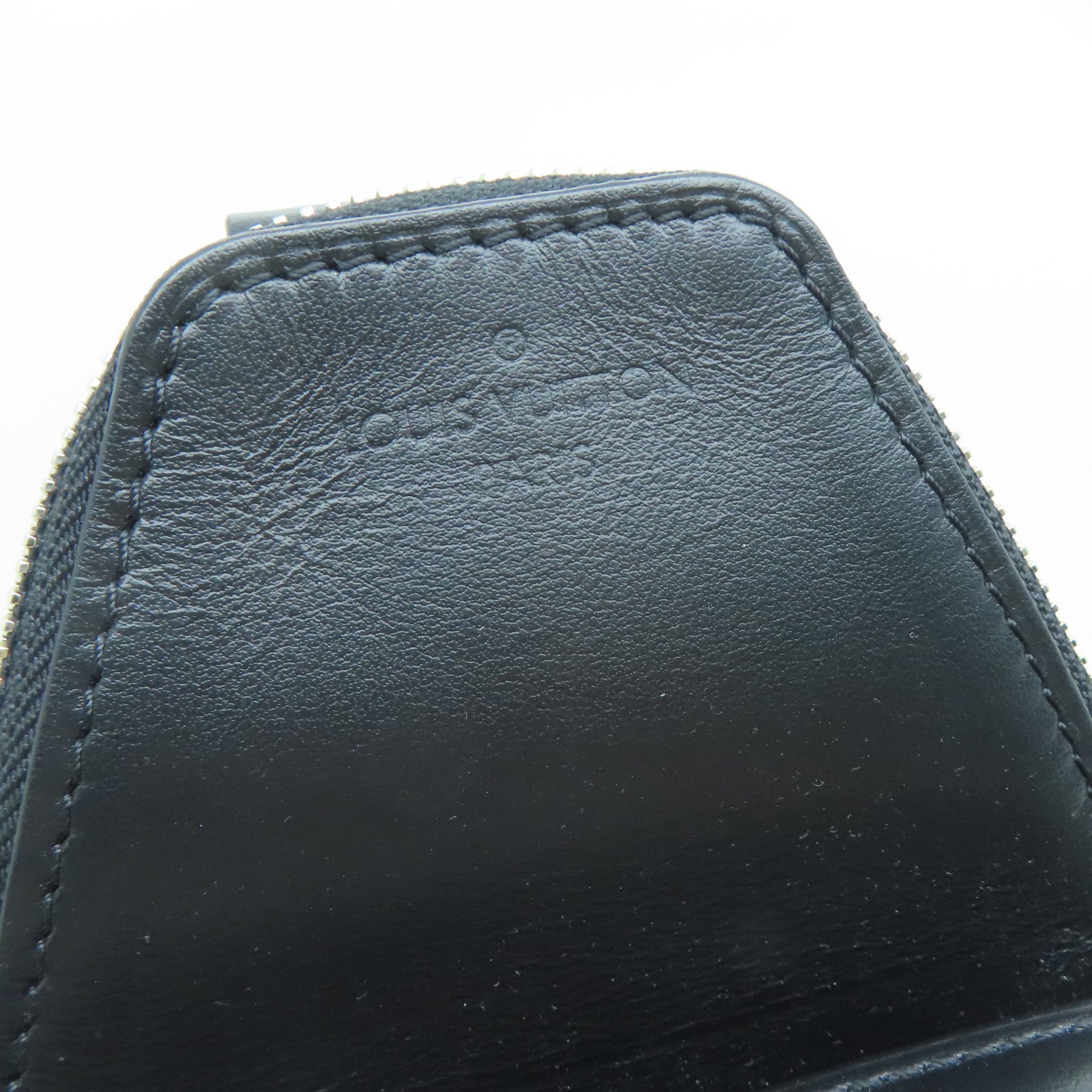 LOUIS VUITTON Damier Avenue Shoulder Bag银扣肩背袋黑色