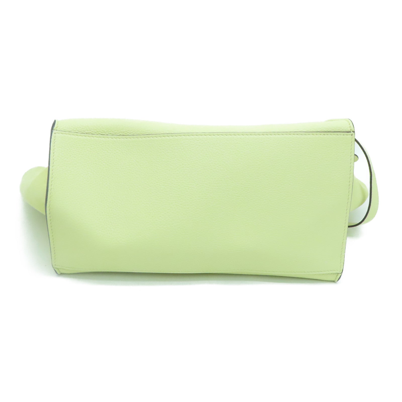 CELINE 【激减优惠】牛皮皮革2 Way Shoulder手挽肩背两用袋黄色