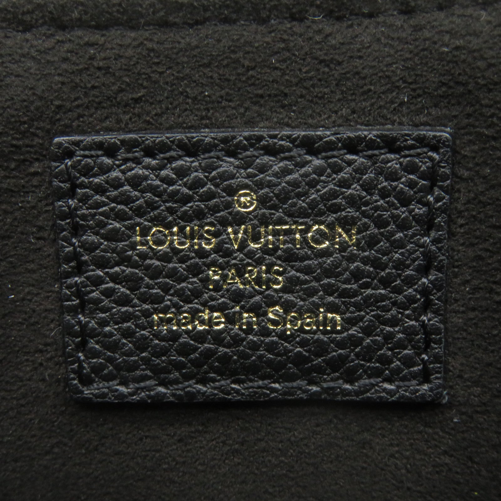 LOUIS VUITTON Mono-Empreinte Georges BB 2Way Shoulder Bag手挽肩背兩用袋黑色