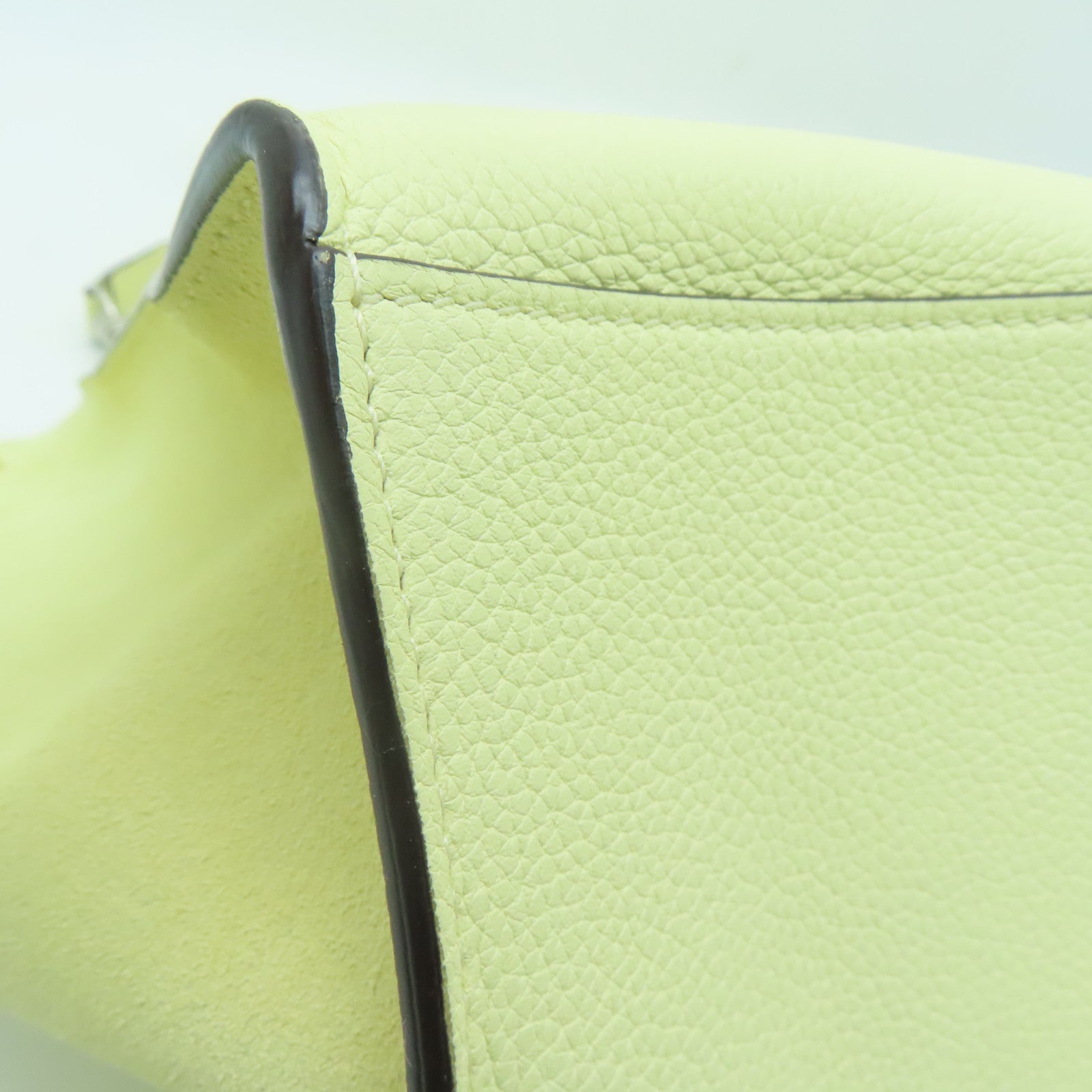 CELINE 【激减优惠】牛皮皮革2 Way Shoulder手挽肩背两用袋黄色