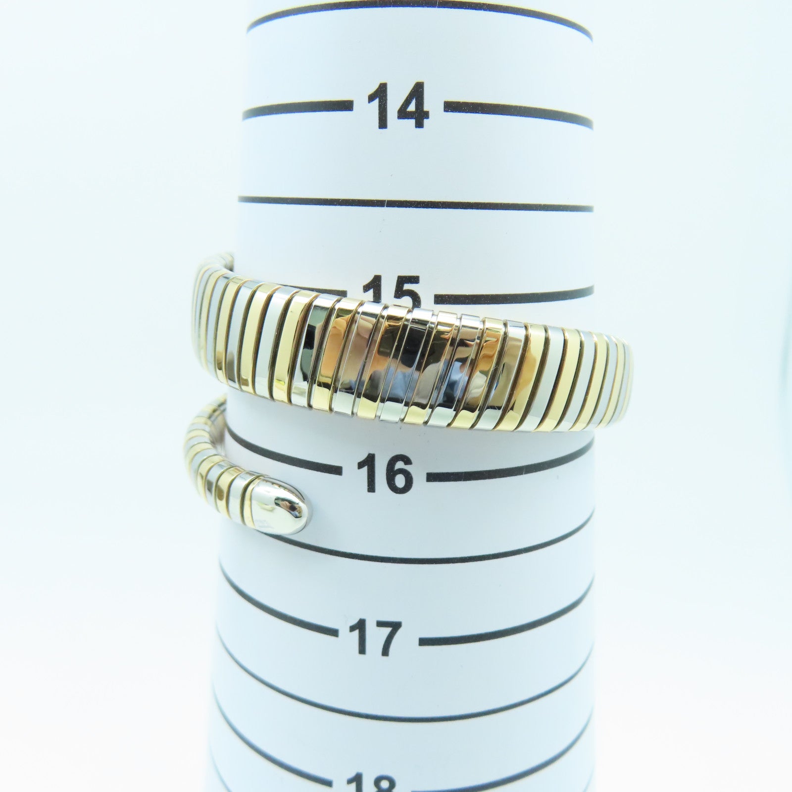 BVLGARI Serpenti Tubogas Watch18K玫瑰金手錶石英機芯黑色