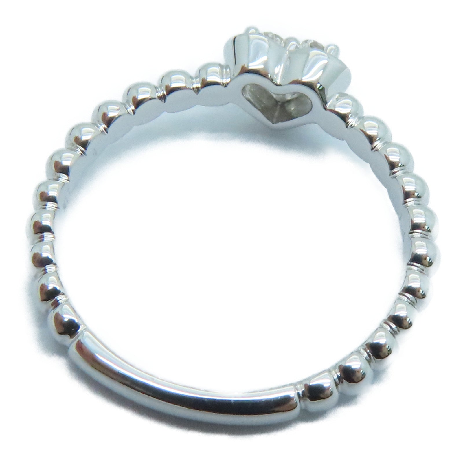 JEWELRY 18K白金Diamond Ring0.16ct鑽石戒指US#6