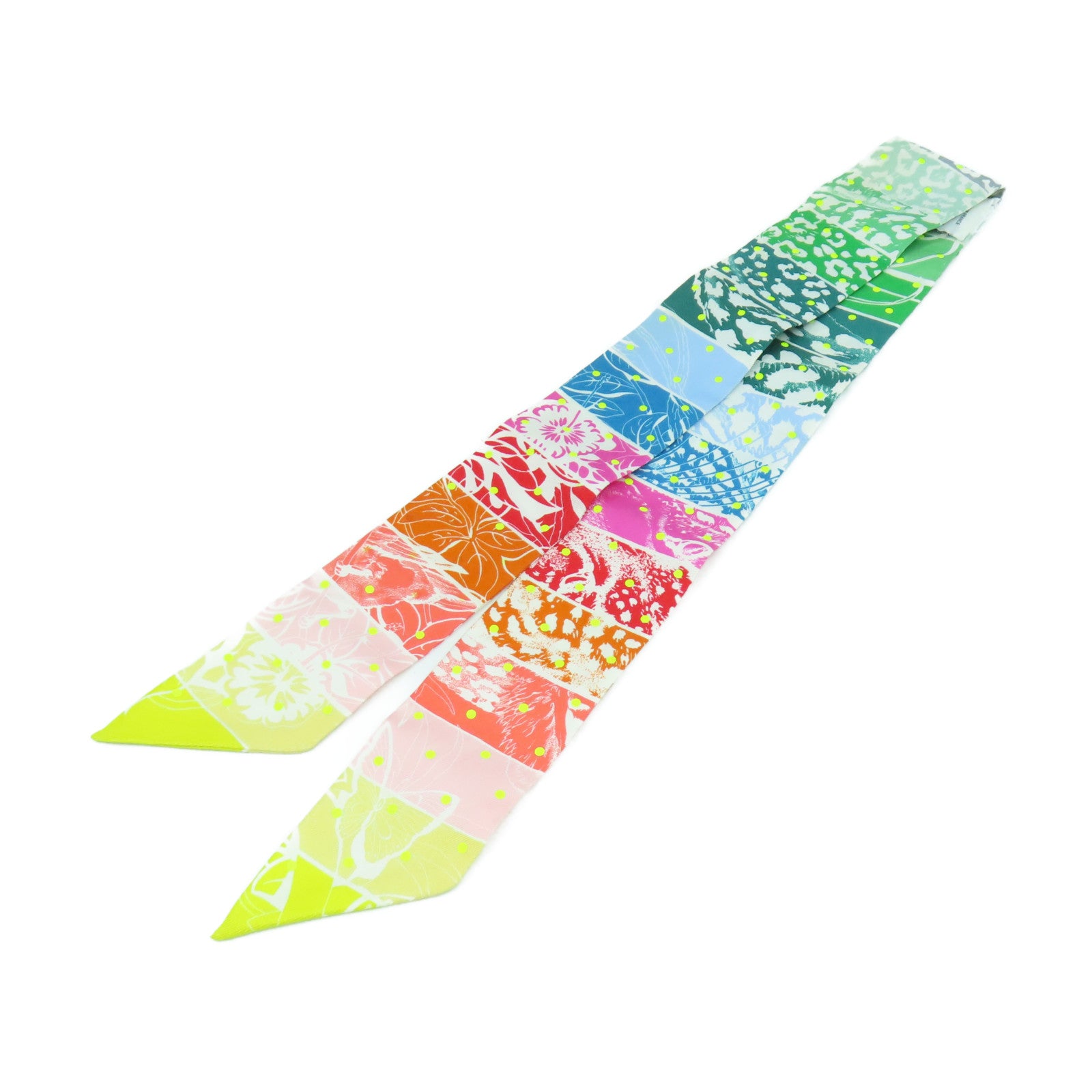 HERMES 絲質Twilly Scarf絲巾多色