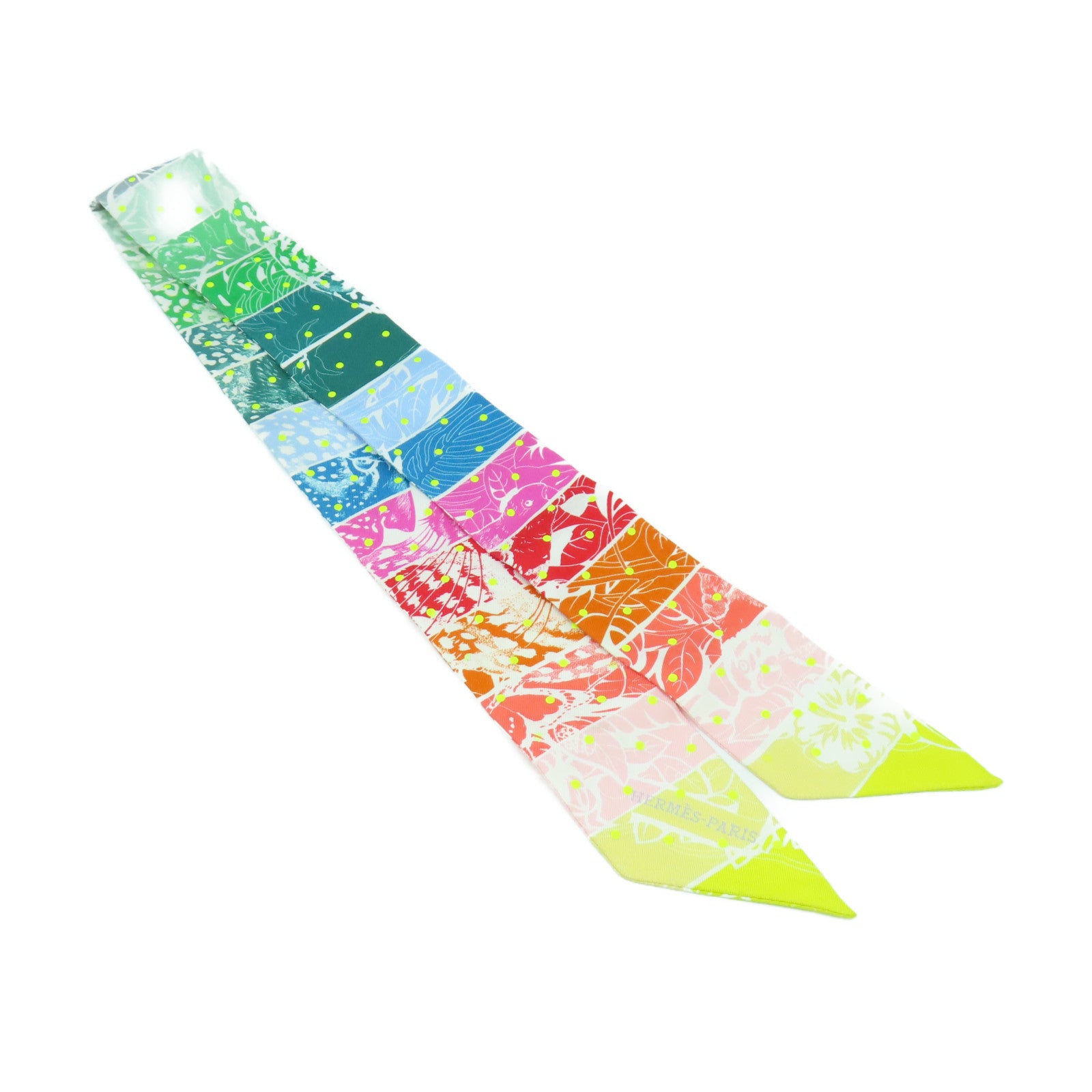 HERMES 絲質Twilly Scarf絲巾多色