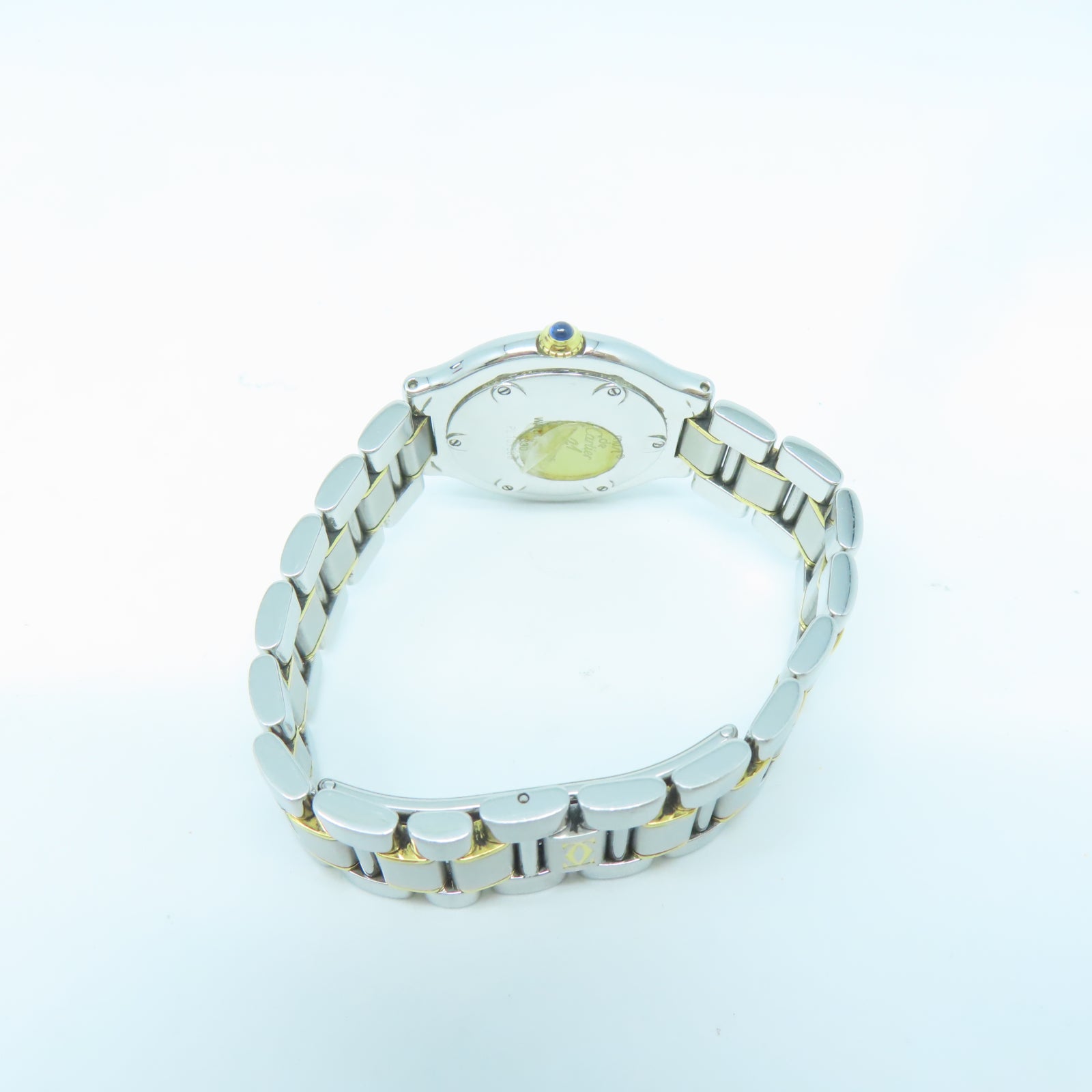 CARTIER 21 Must de Cartier不鏽鋼手錶自動機芯銀色
