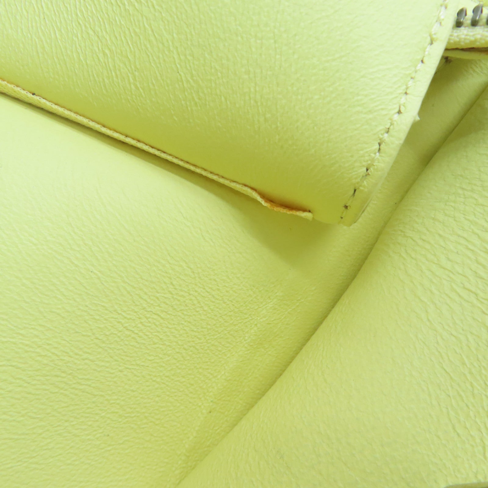 CELINE 【激减优惠】牛皮皮革2 Way Shoulder手挽肩背两用袋黄色