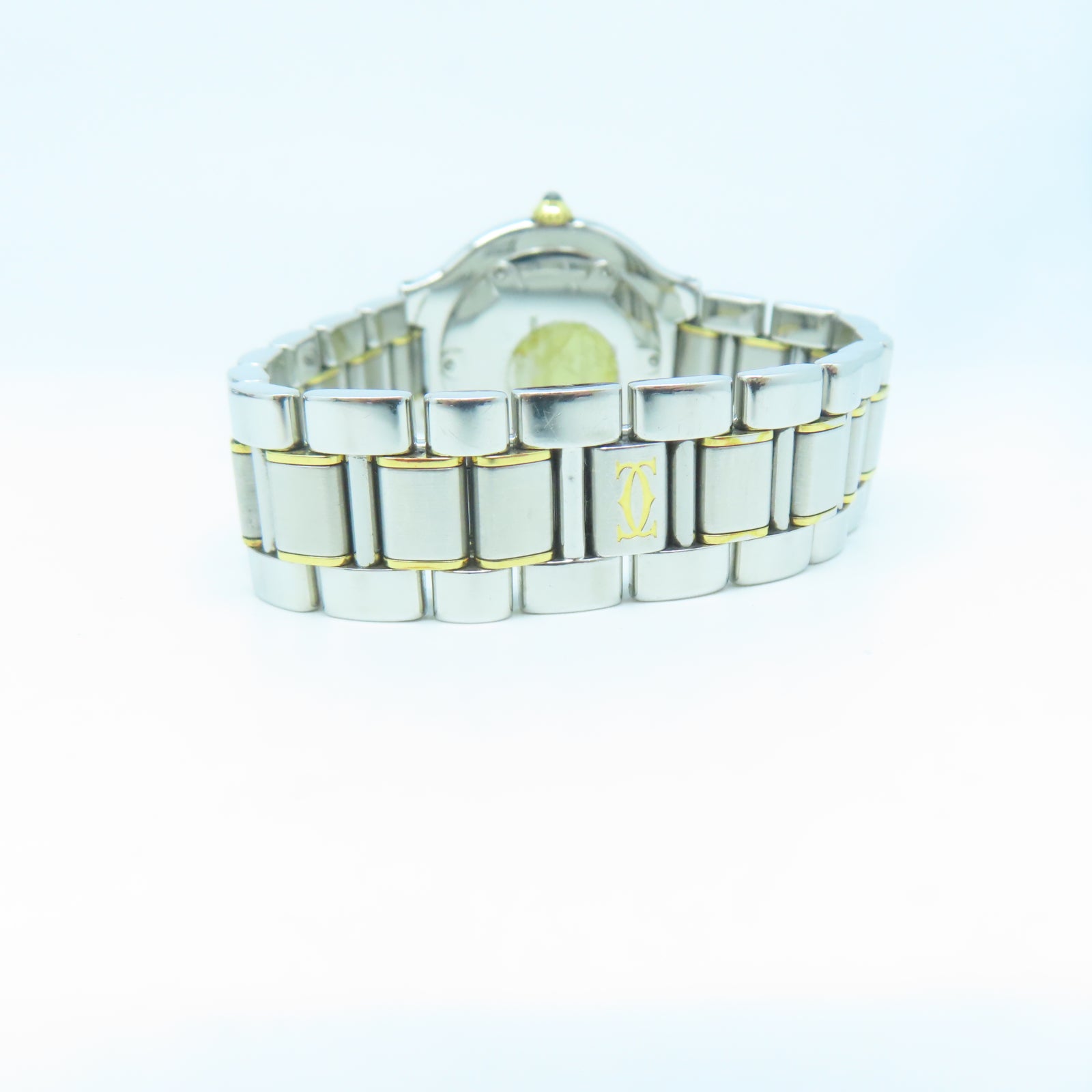 CARTIER 21 Must de Cartier不鏽鋼手錶自動機芯銀色