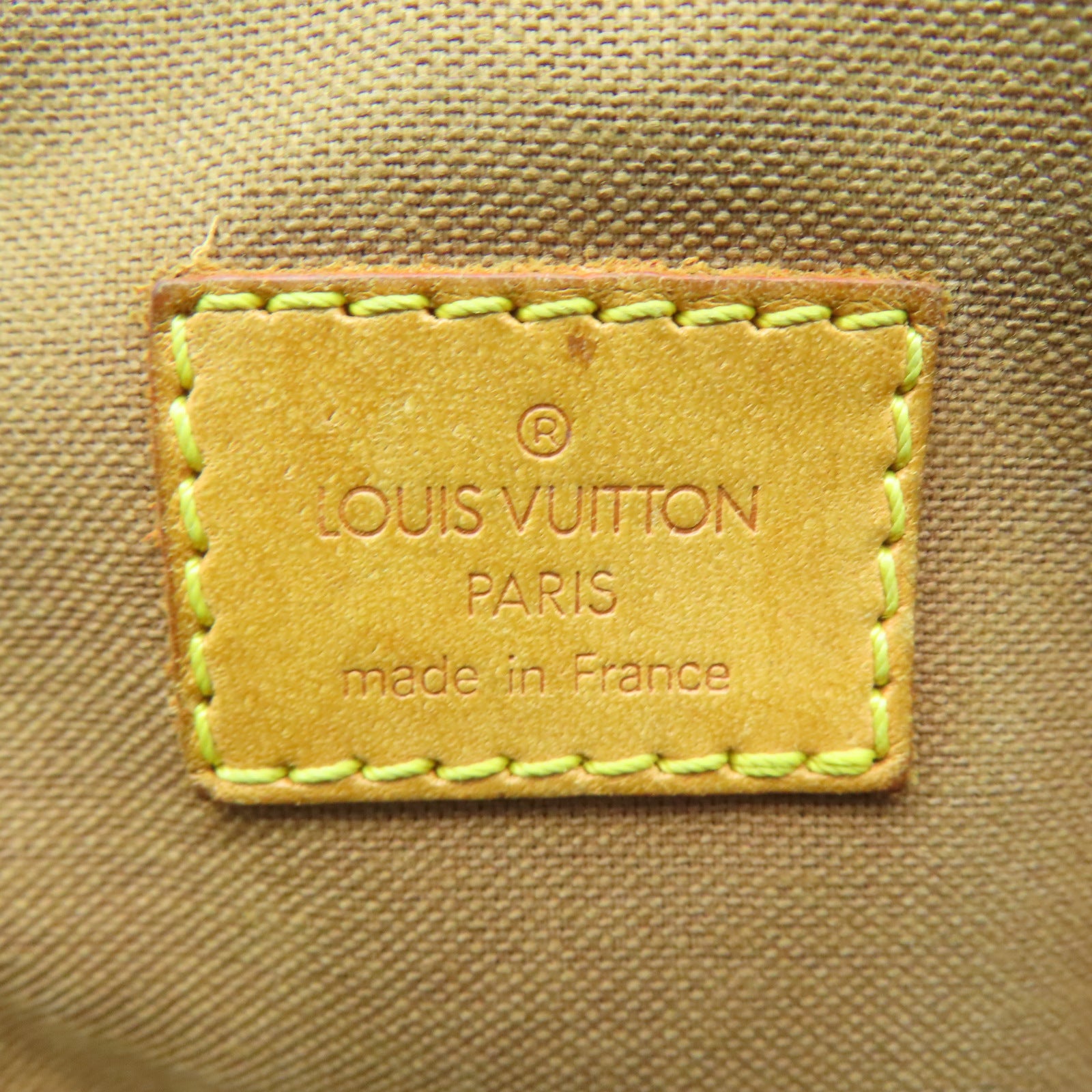 LOUIS VUITTON Monogram Tivoli GM金扣手挽袋棕色