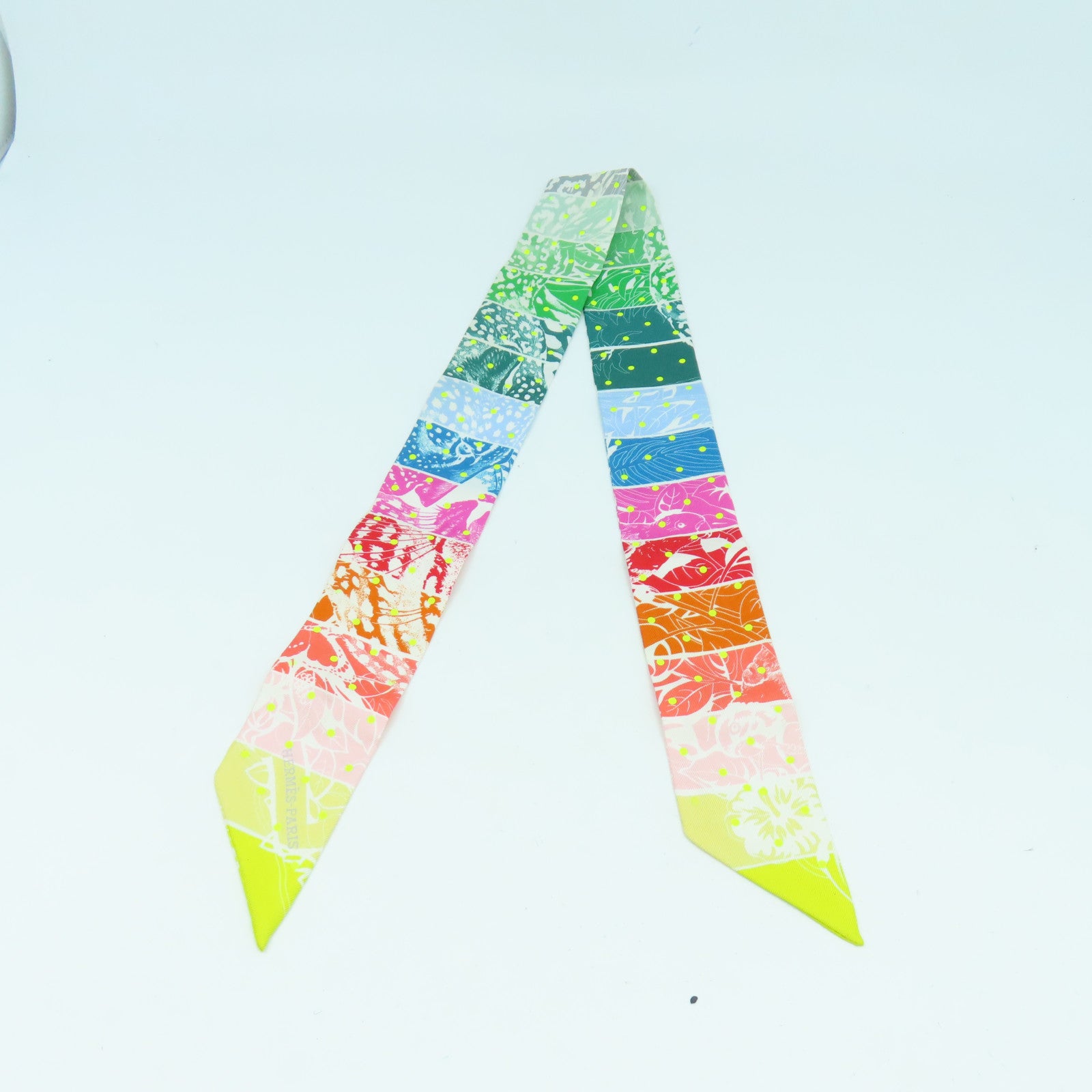 HERMES 絲質Twilly Scarf絲巾多色