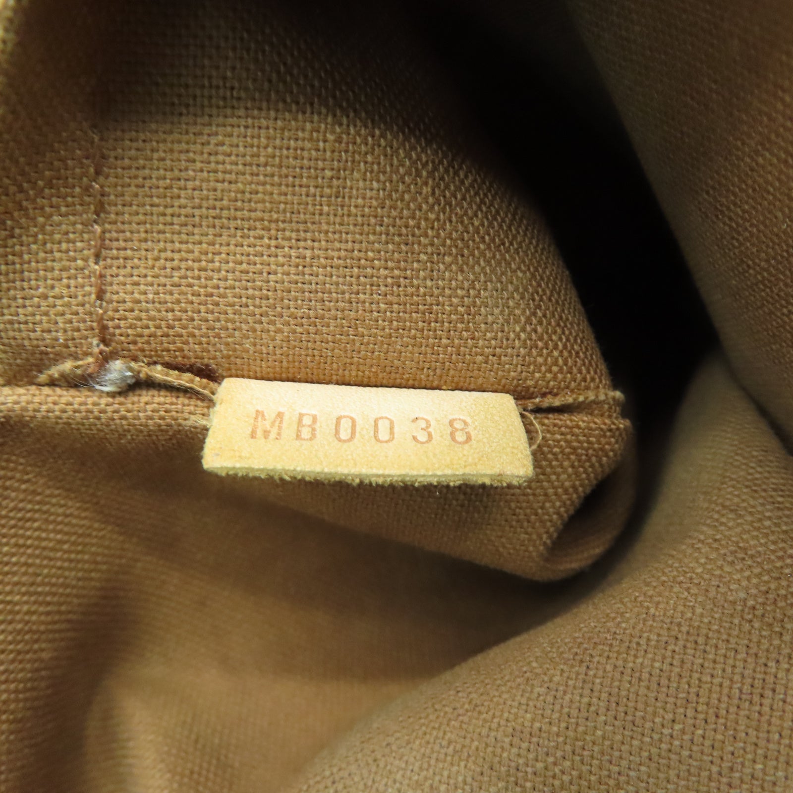 LOUIS VUITTON Monogram Tivoli GM金扣手挽袋棕色