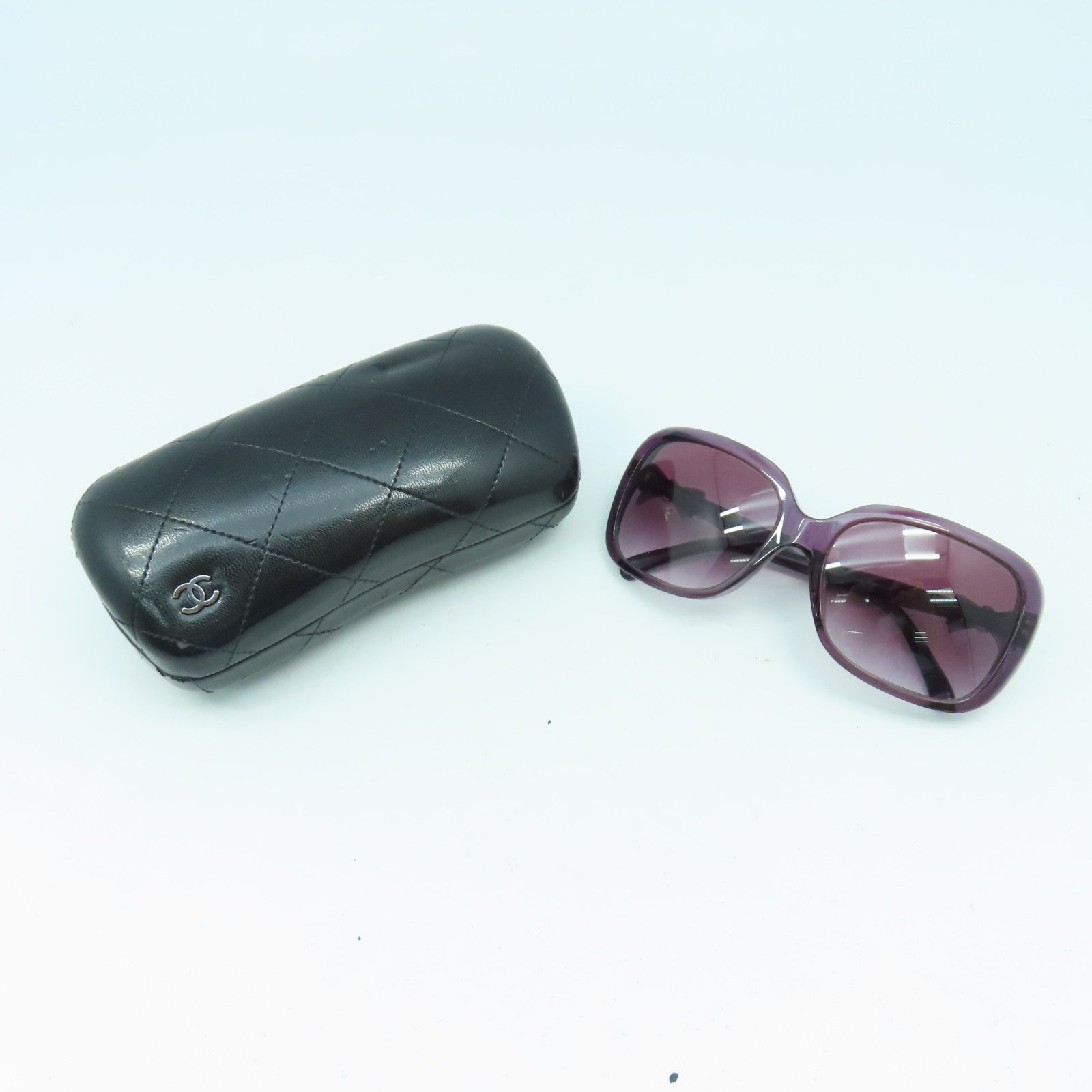 CHANEL 【激減優惠】PVC Sunglasses太陽眼鏡紫色