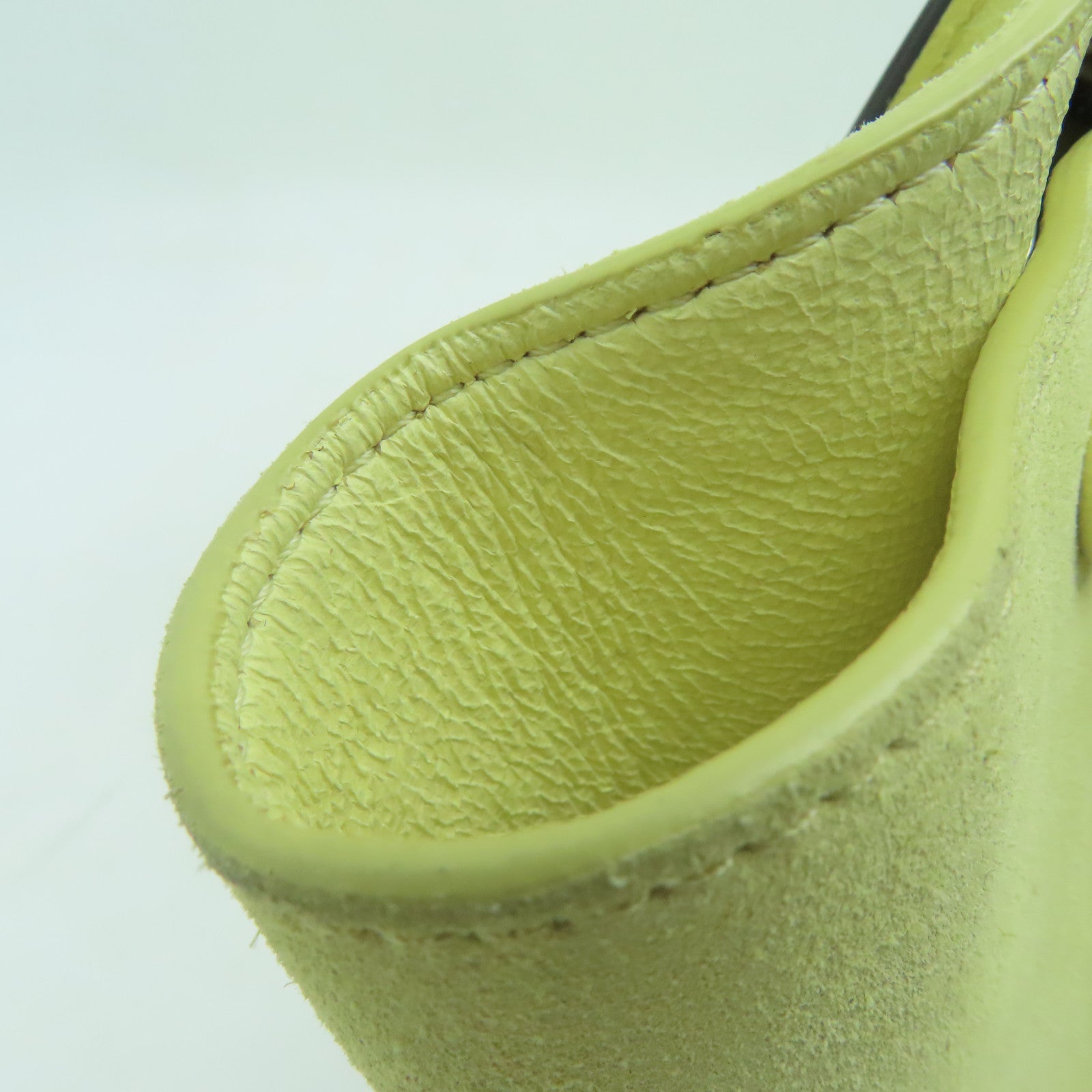 CELINE 【激减优惠】牛皮皮革2 Way Shoulder手挽肩背两用袋黄色