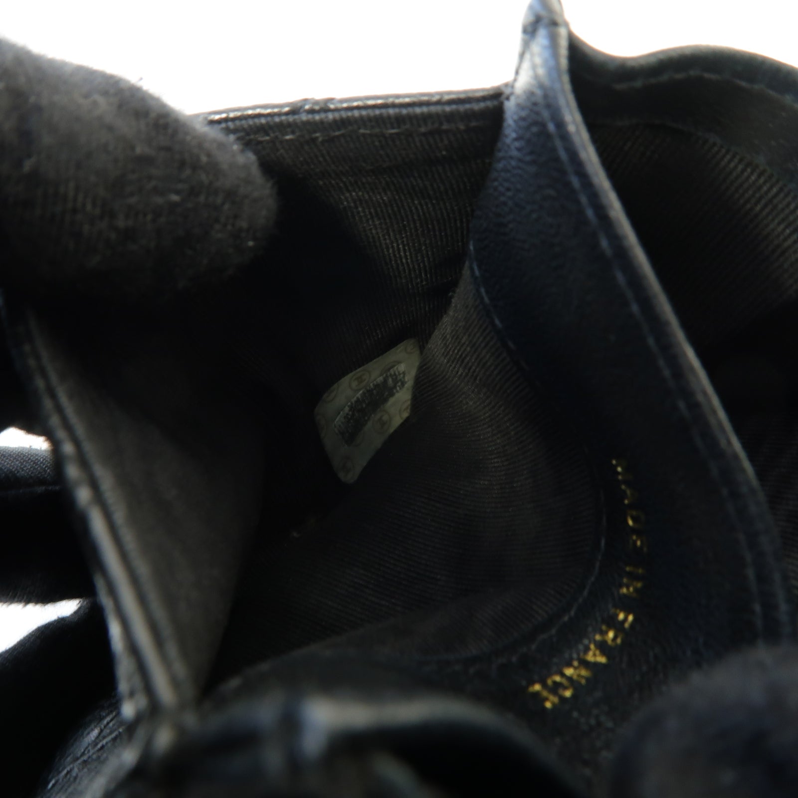 CHANEL 菱格Caviar皮革Coin Purse金扣零錢包黑色