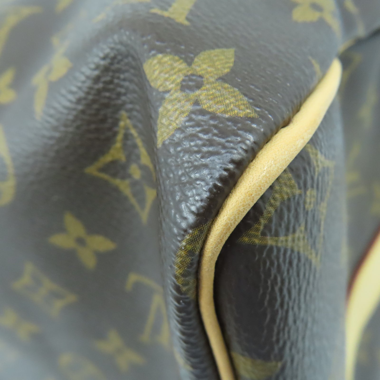 LOUIS VUITTON Monogram Speedy Bandouliere 30金扣肩背袋棕色